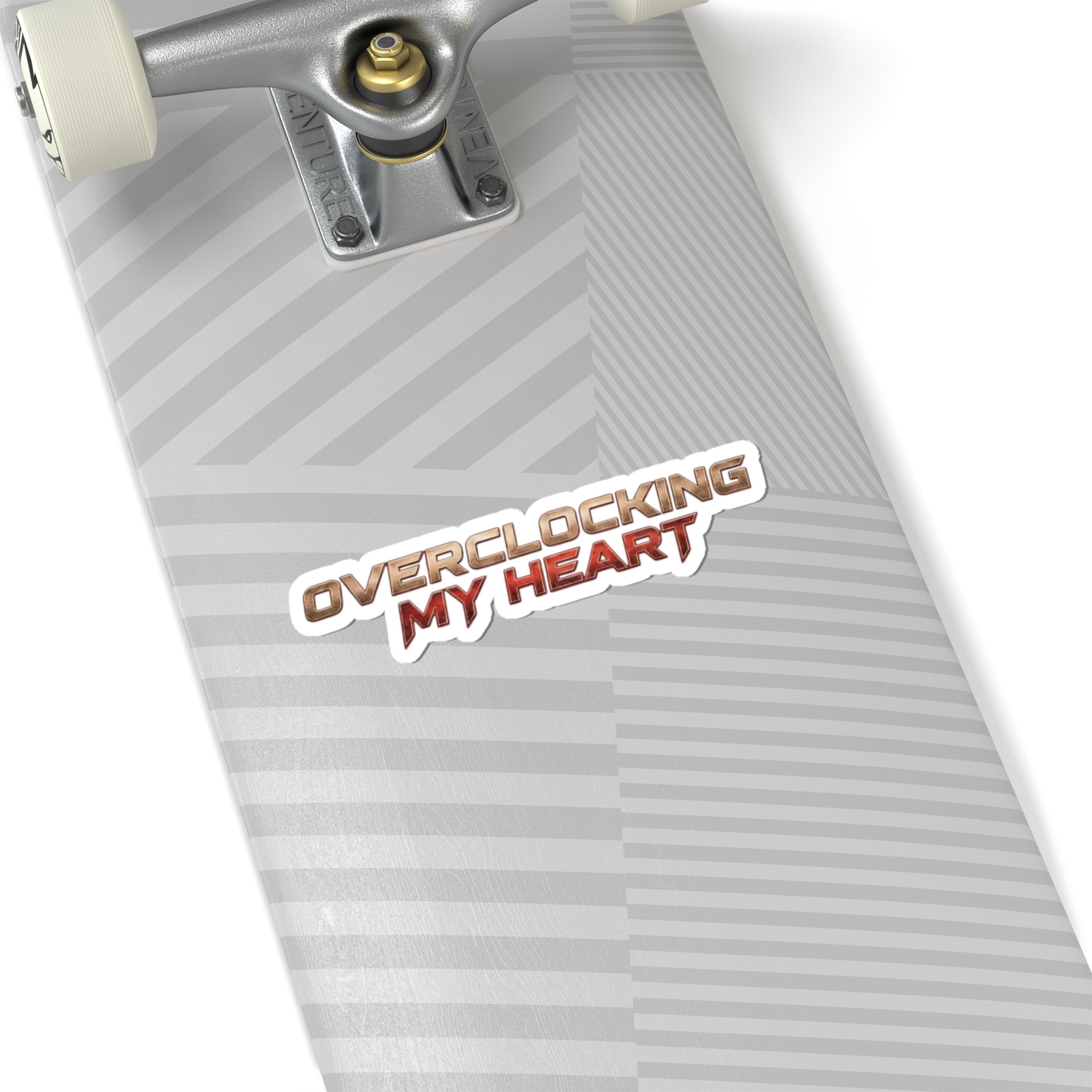 Overclocking My Heart Sticker