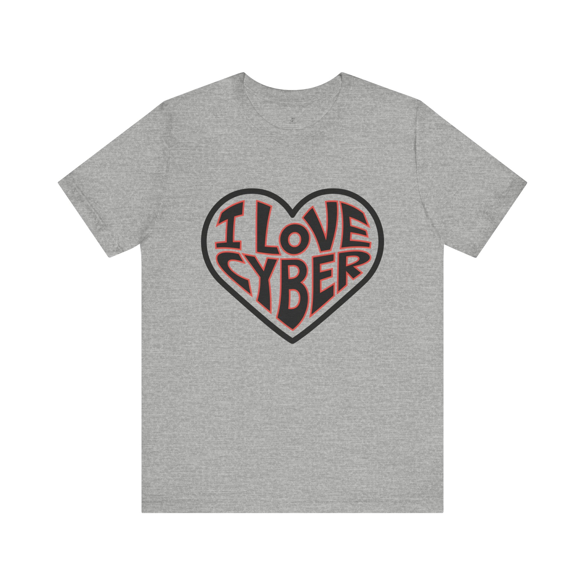 I Love Cyber T-Shirt ilc003