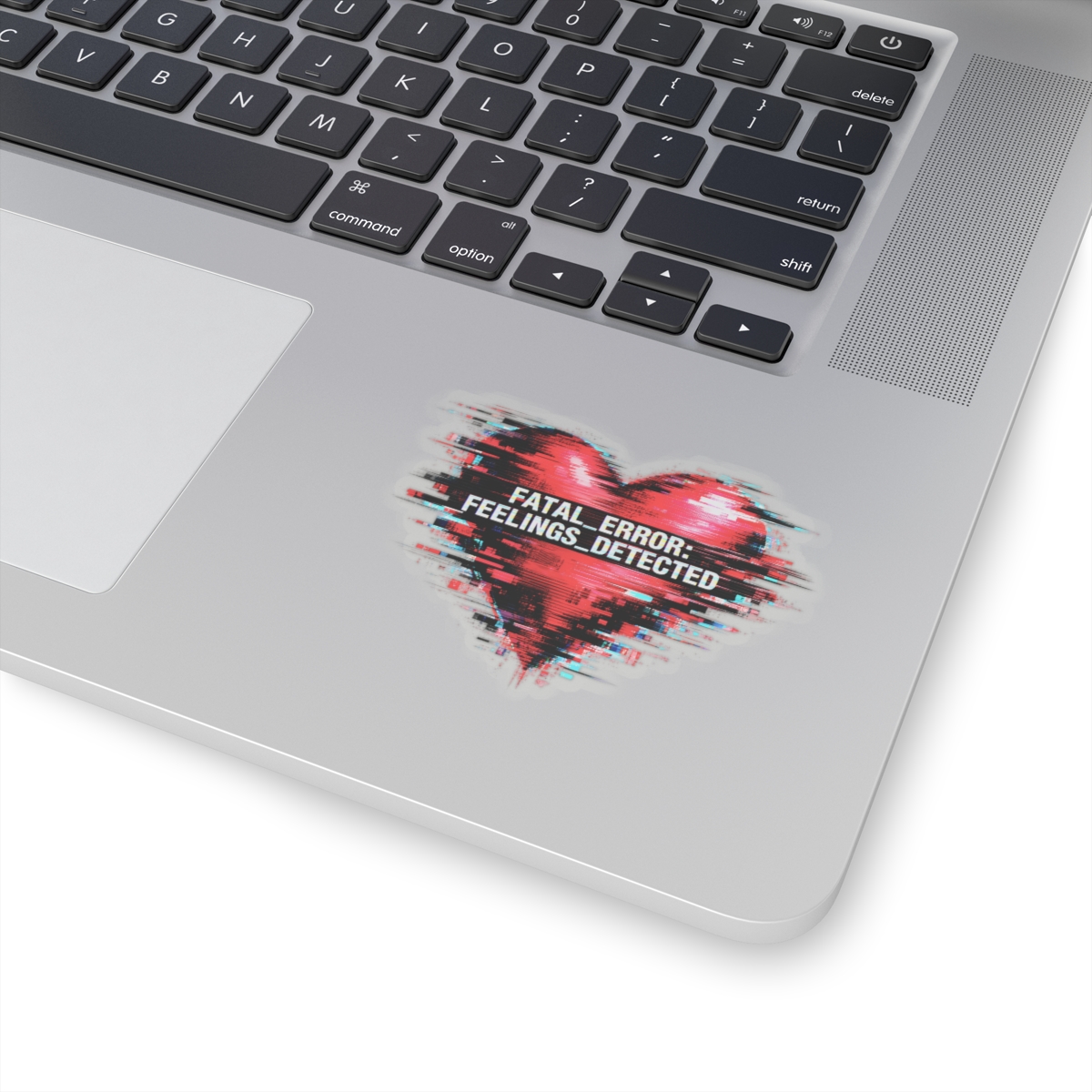Glitch Heart Sticker
