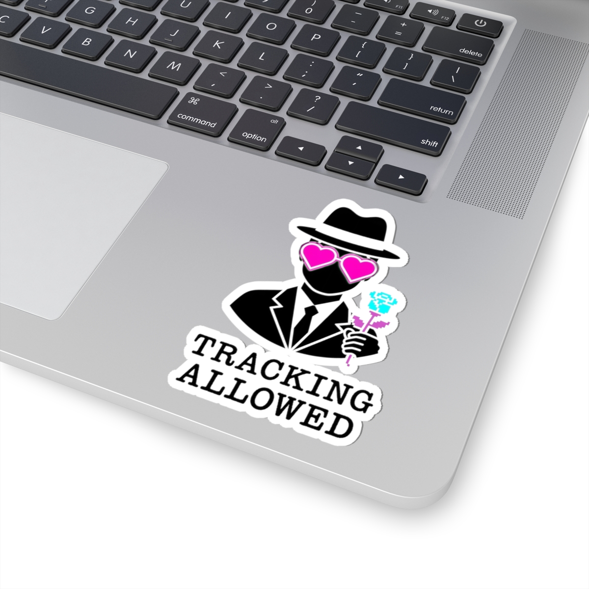 Tracking Allowed Love Sticker