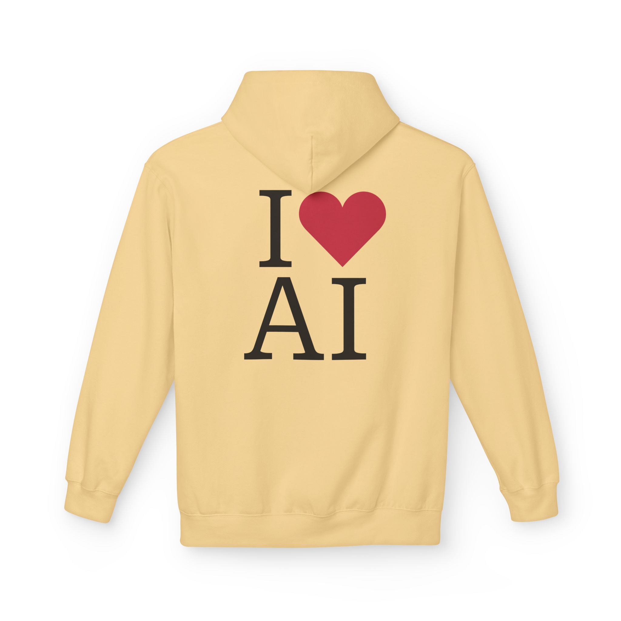 I Love AI Softstyle Hoodie