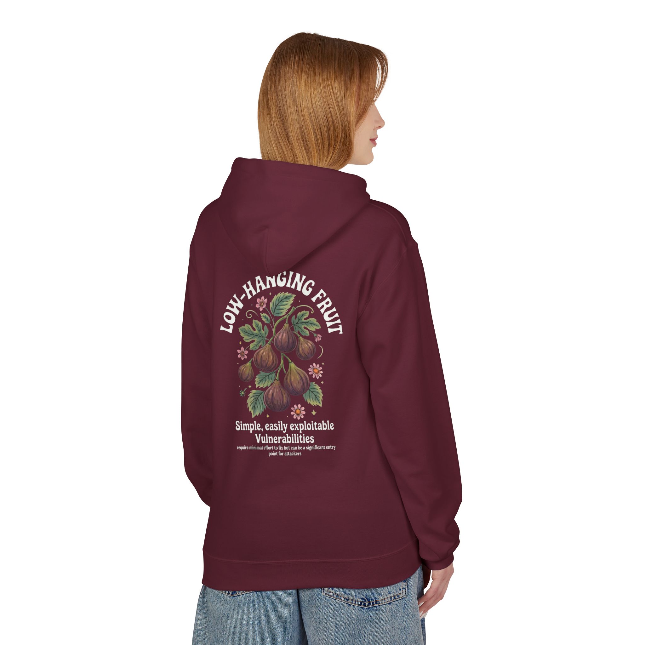 Low Hanging Fruit  – Figs – Infosec Softstyle Hoodie