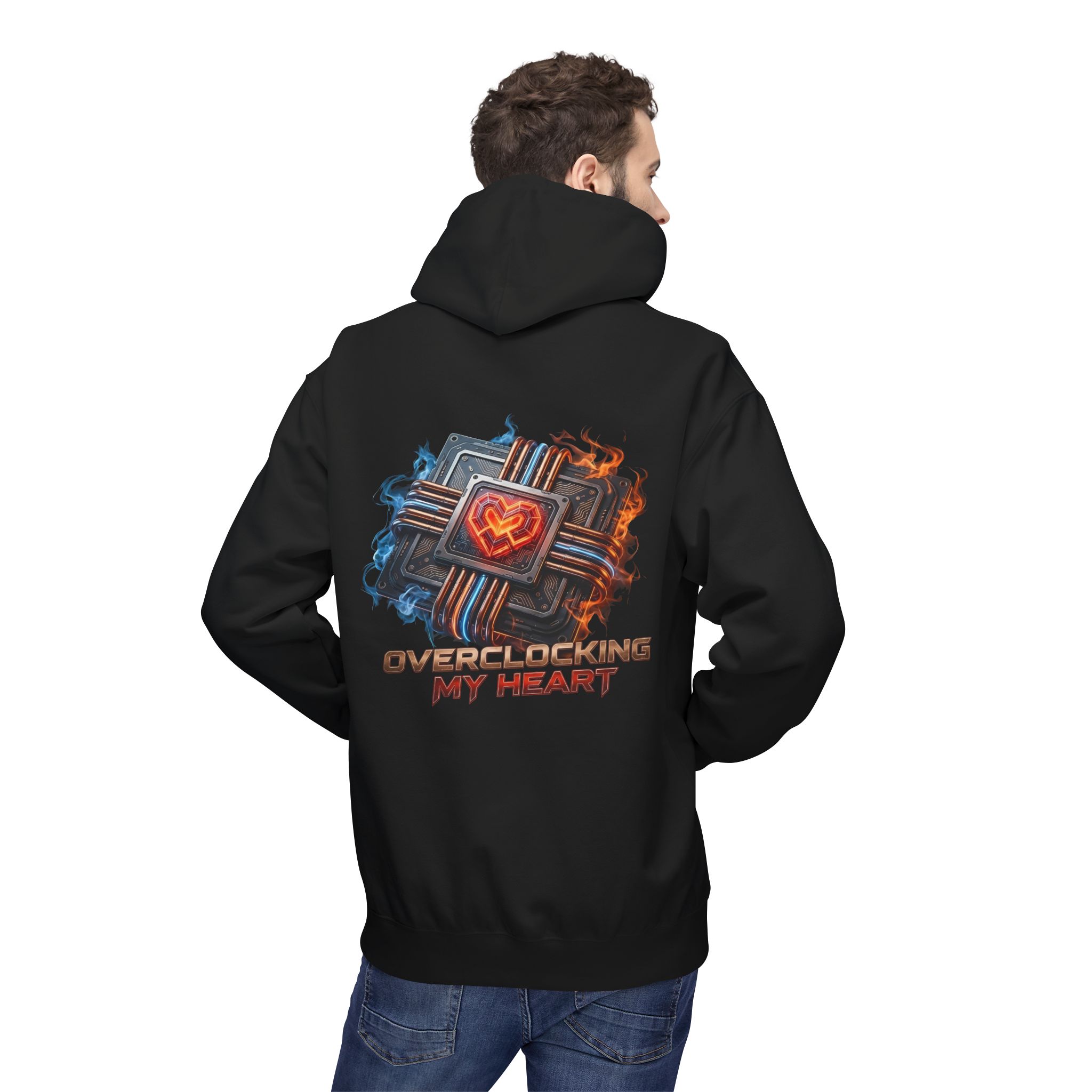 Overclocking My Heart Softstyle Hoodie