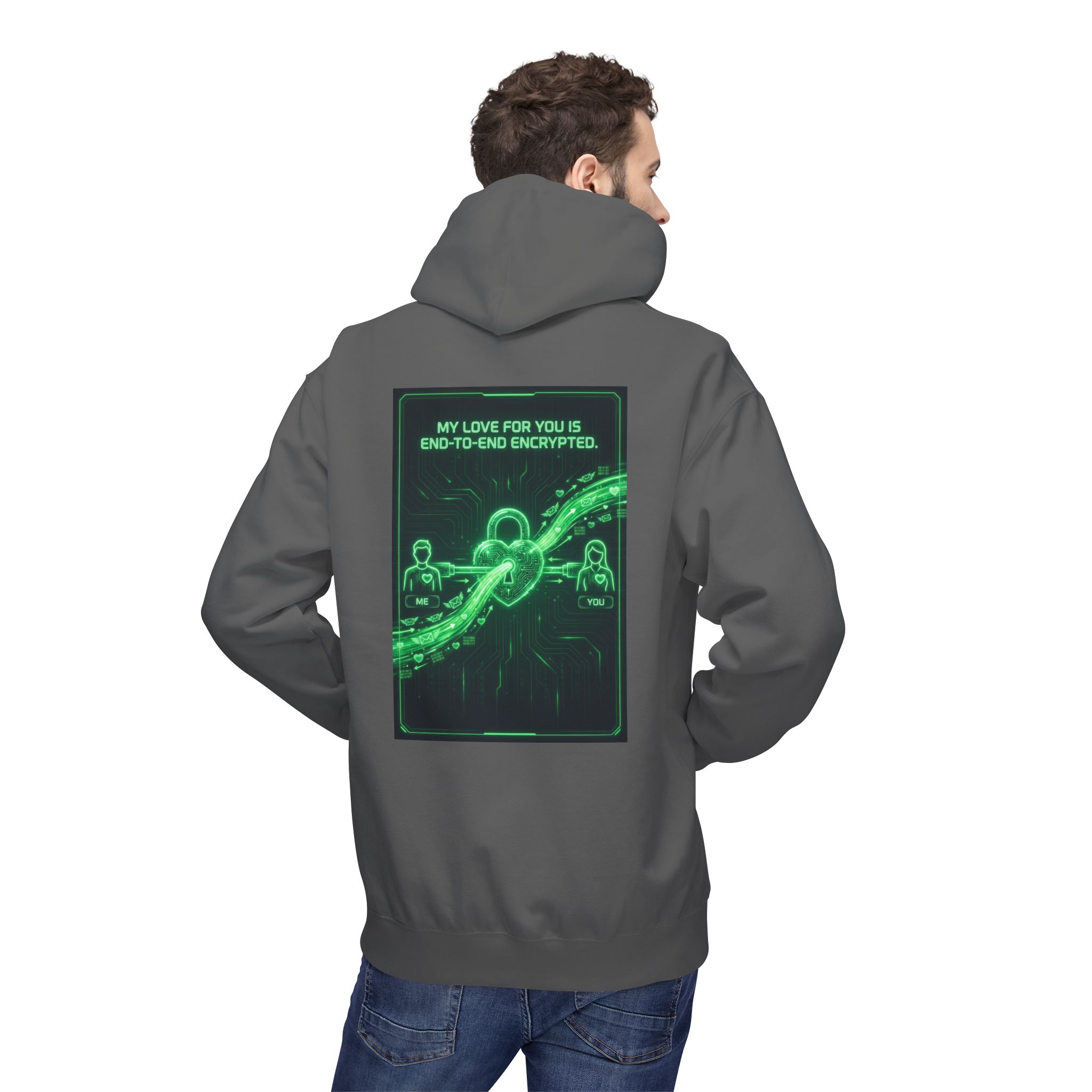 End-to-End Encrypted Love Softstyle Hoodie