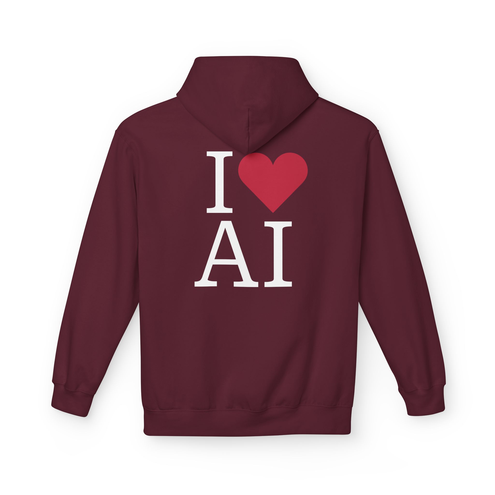 I Love AI Softstyle Hoodie