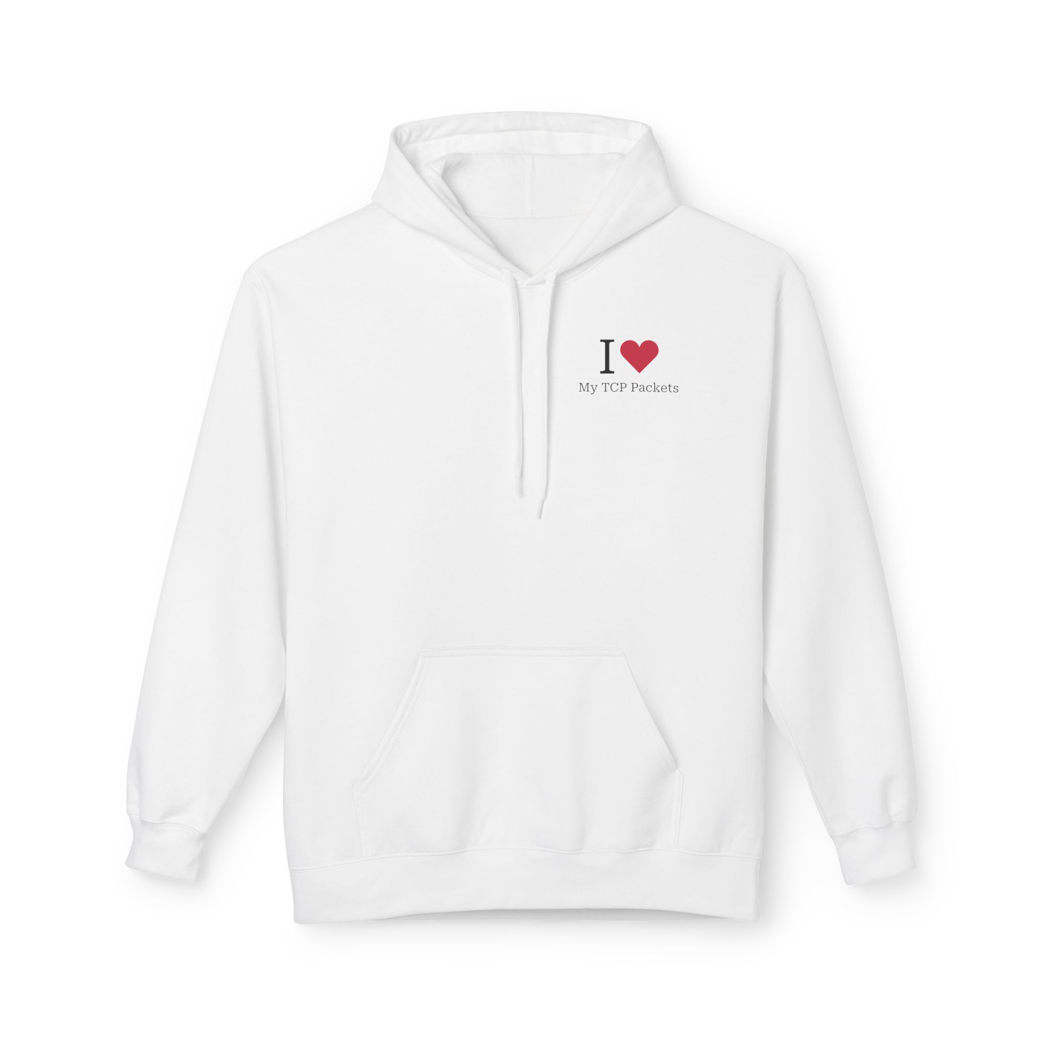 I Love My TCP Packets Softstyle Hoodie