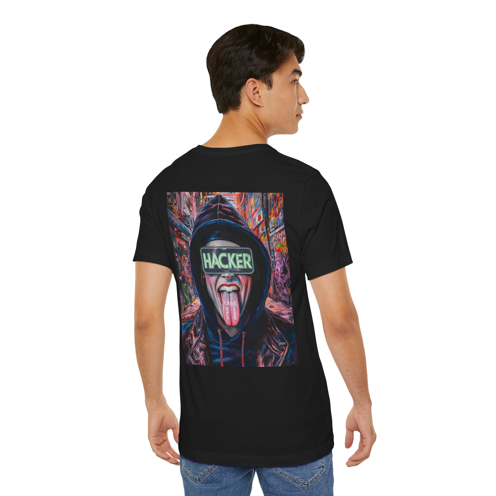 Hacker’s Long Tongue T-Shirt HA09