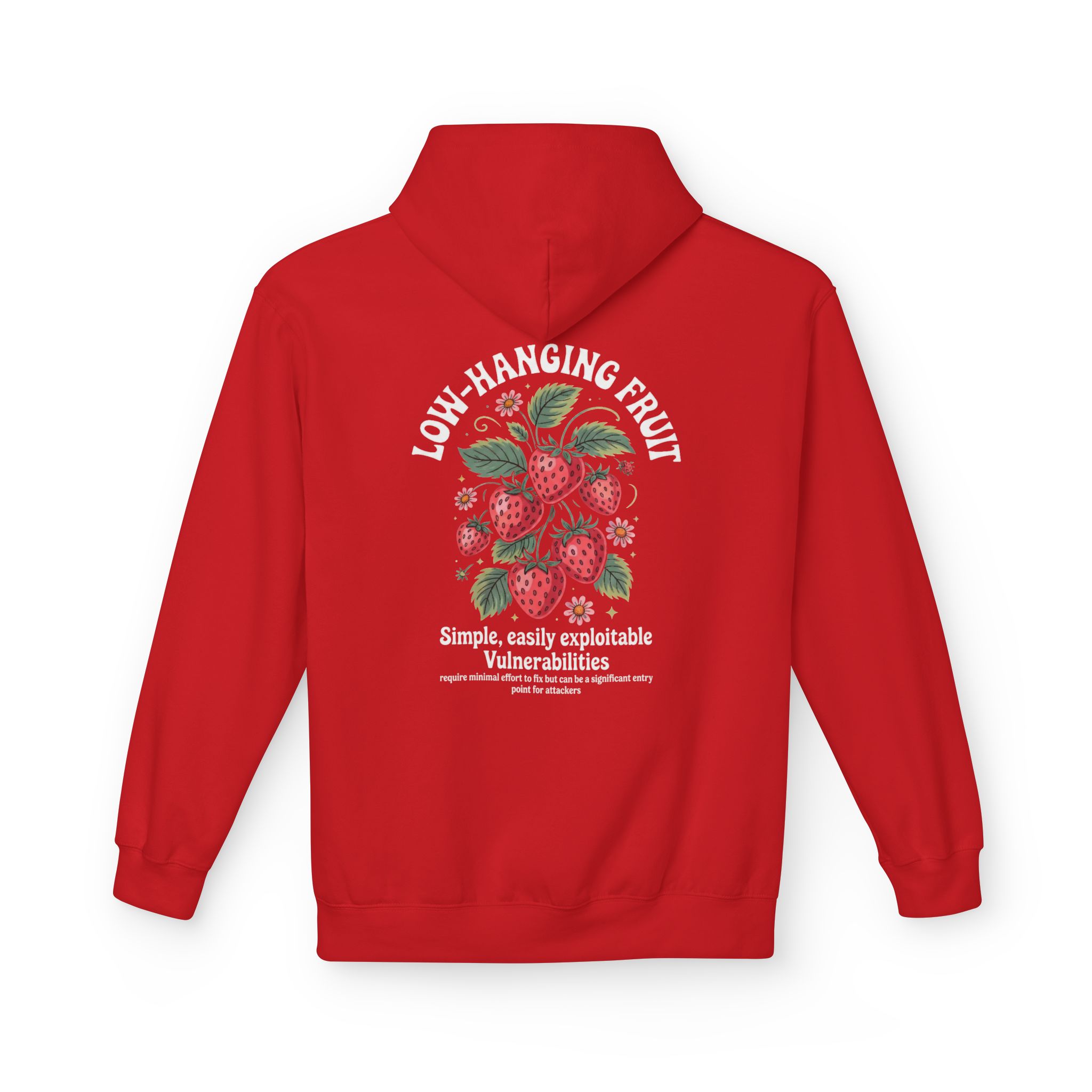 Low Hanging Fruit  – Strawberries- Infosec Softstyle Hoodie