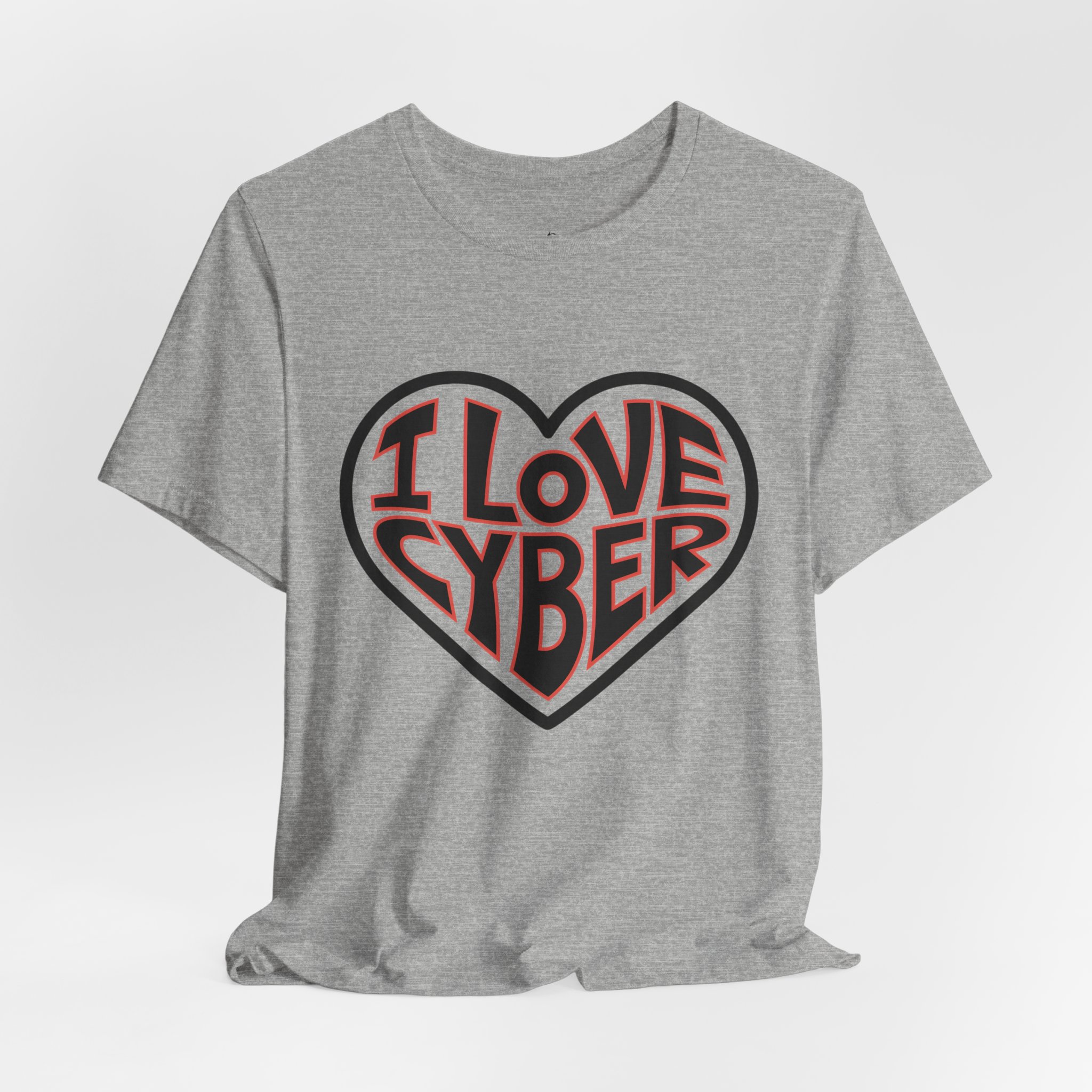 I Love Cyber T-Shirt ilc003