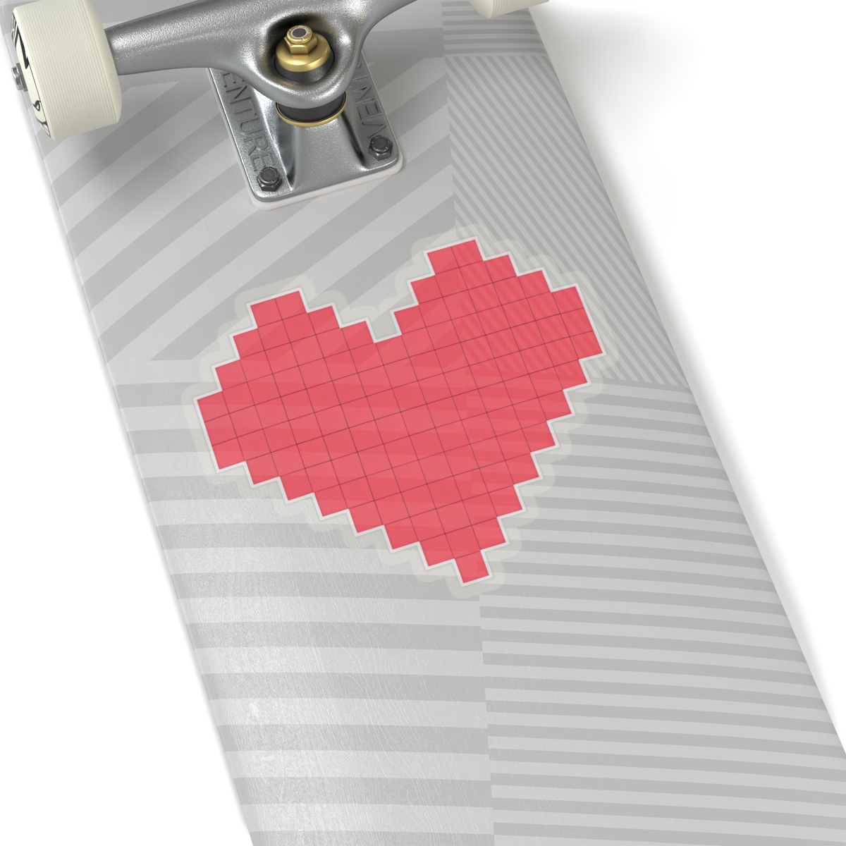 Pixel Heart Love Sticker