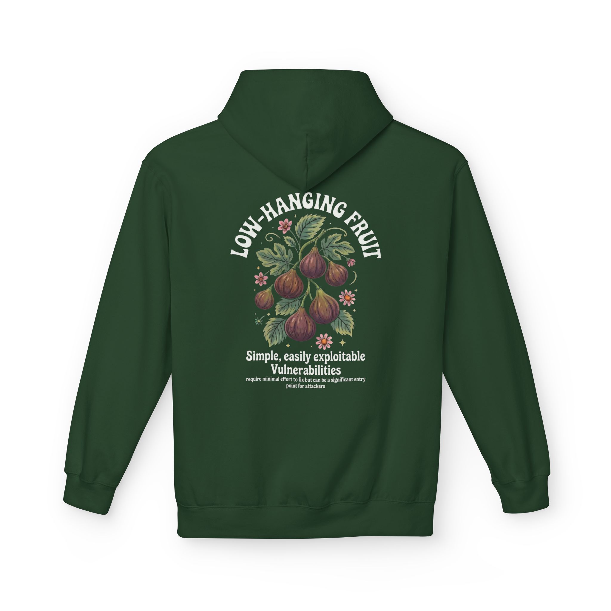 Low Hanging Fruit  – Figs – Infosec Softstyle Hoodie