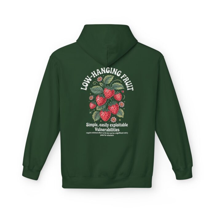 Low Hanging Fruit  – Strawberries- Infosec Softstyle Hoodie