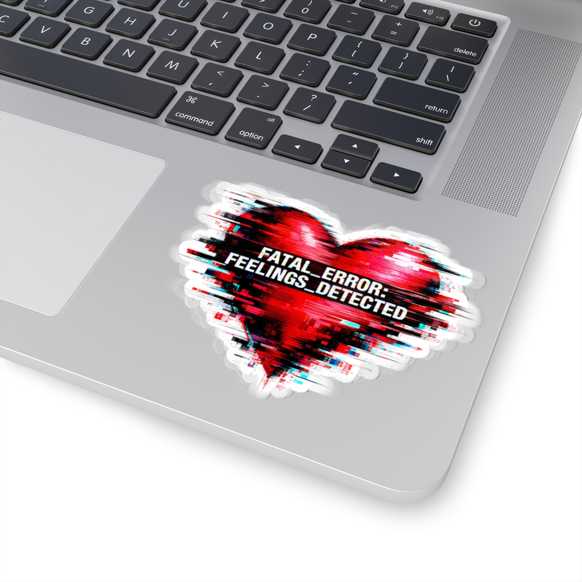 Glitch Heart Sticker