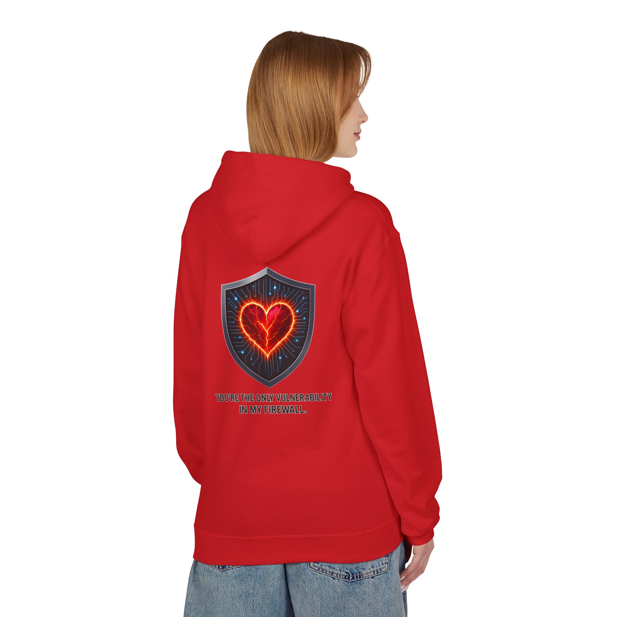 You’re the Only Vulnerability in My Firewall | Cyber Love Softstyle Hoodie
