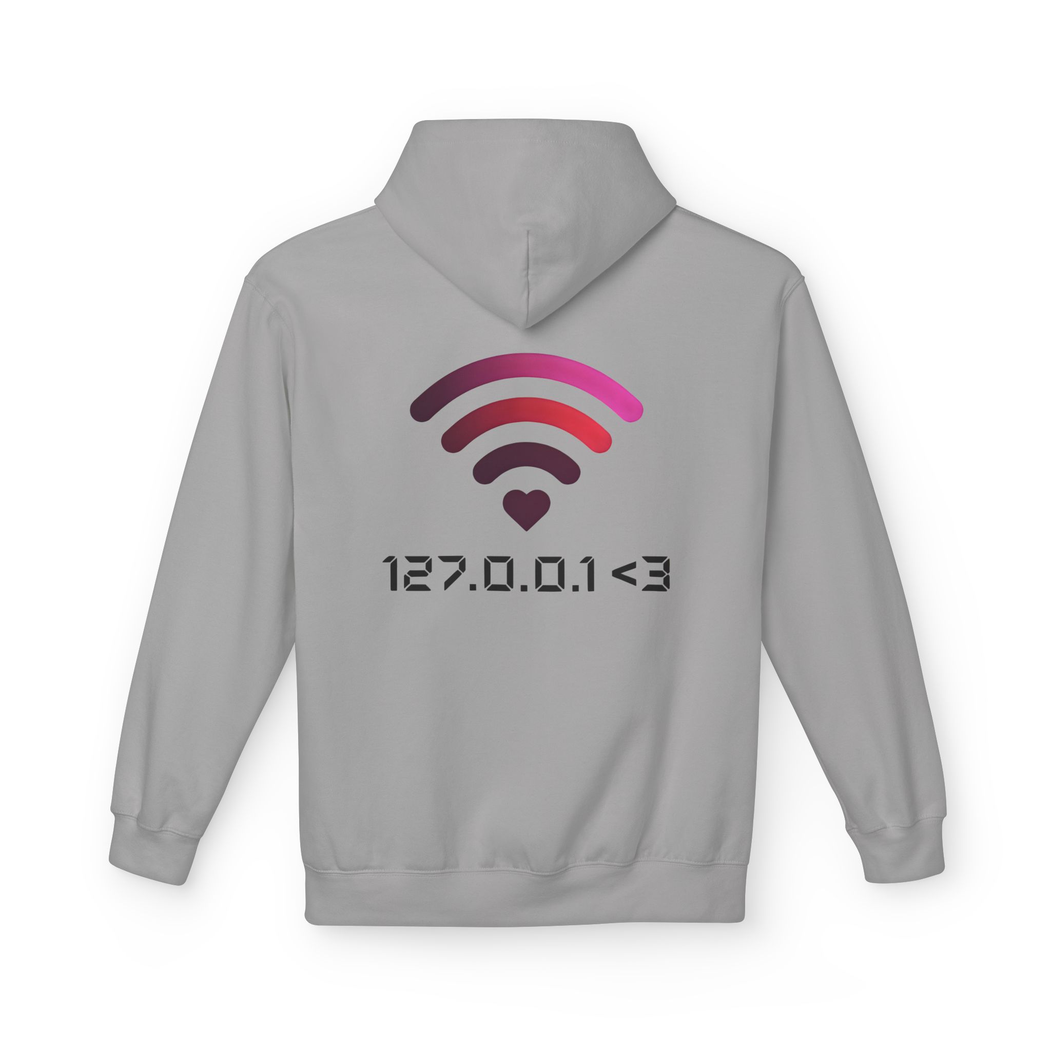 127.0.0.1 <3 Cyber Love Softstyle Hoodie