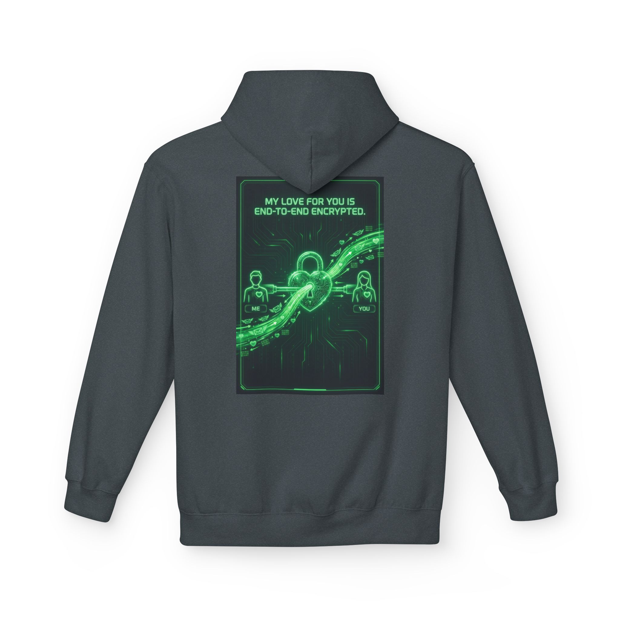 End-to-End Encrypted Love Softstyle Hoodie