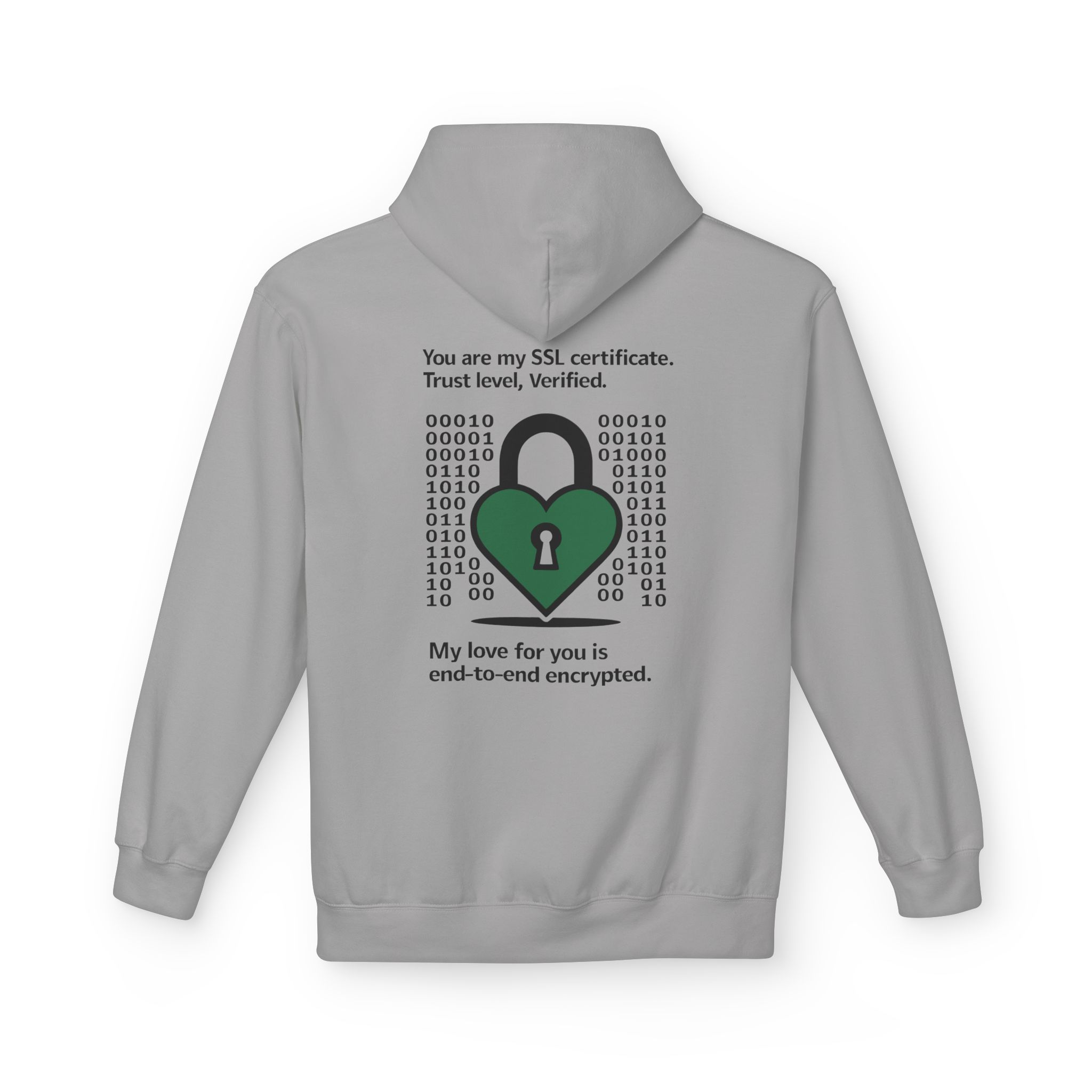 End-to-End Encrypted Love Softstyle Hoodie