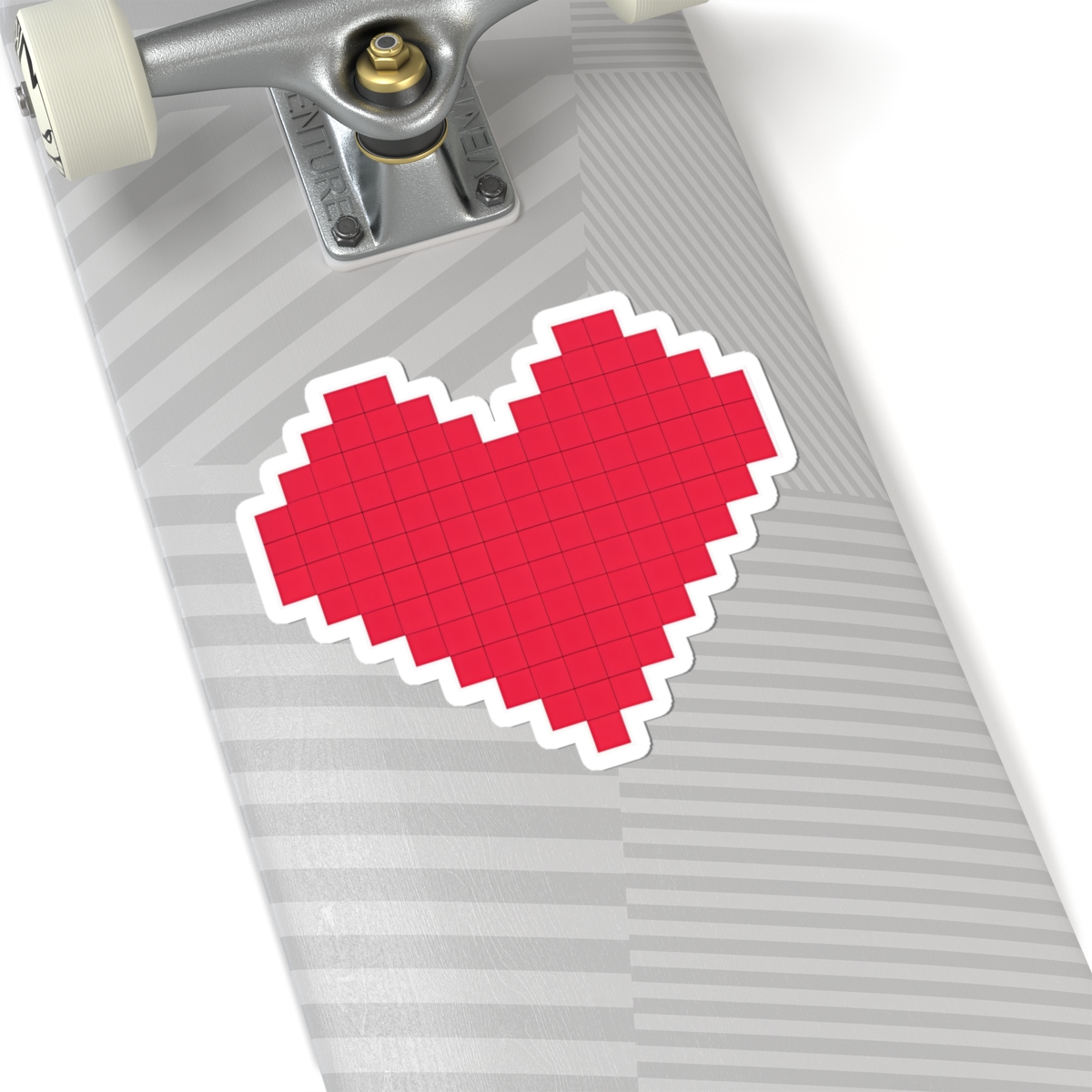 Pixel Heart Love Sticker