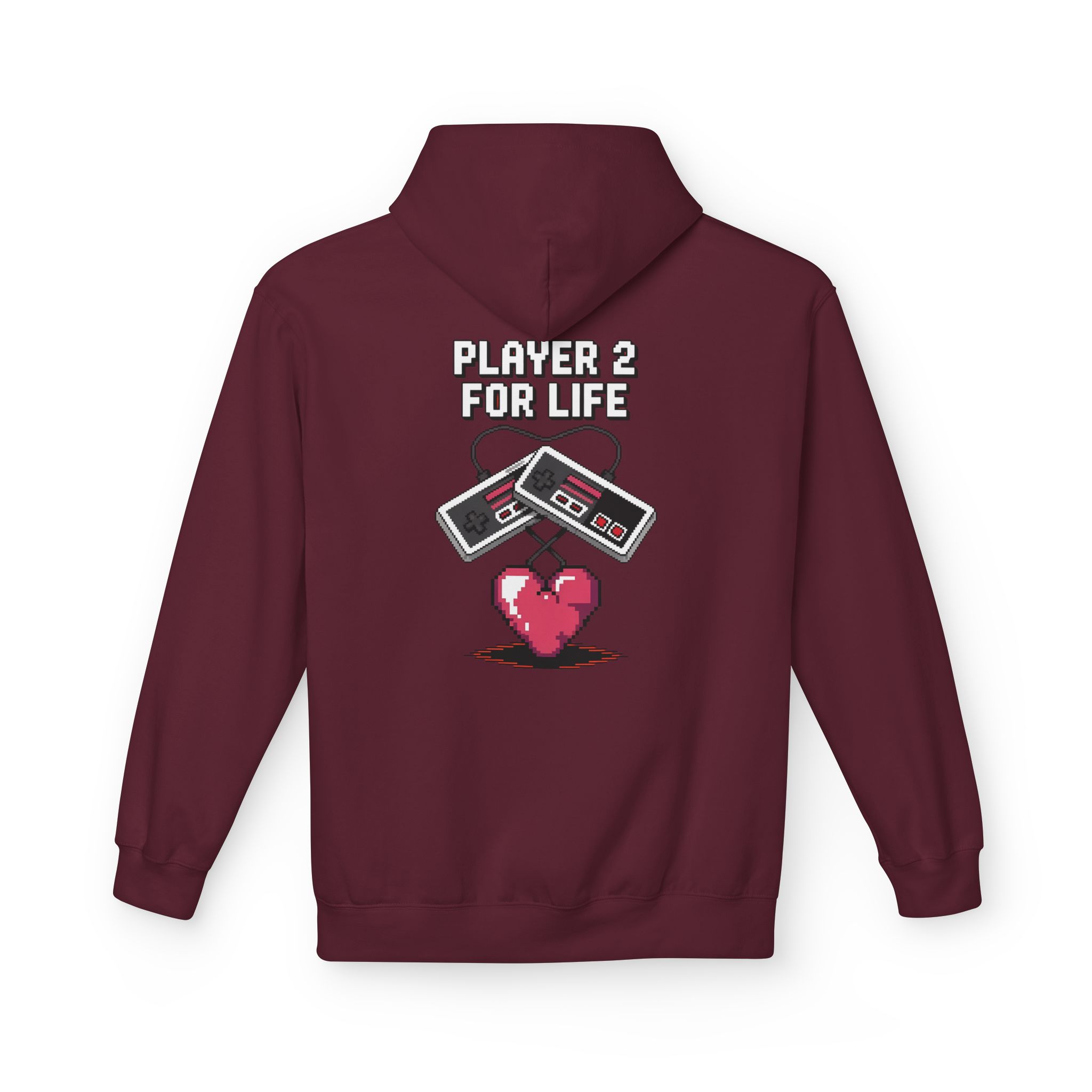 Player 2 For Life Infosec Couples Softstyle Hoodie