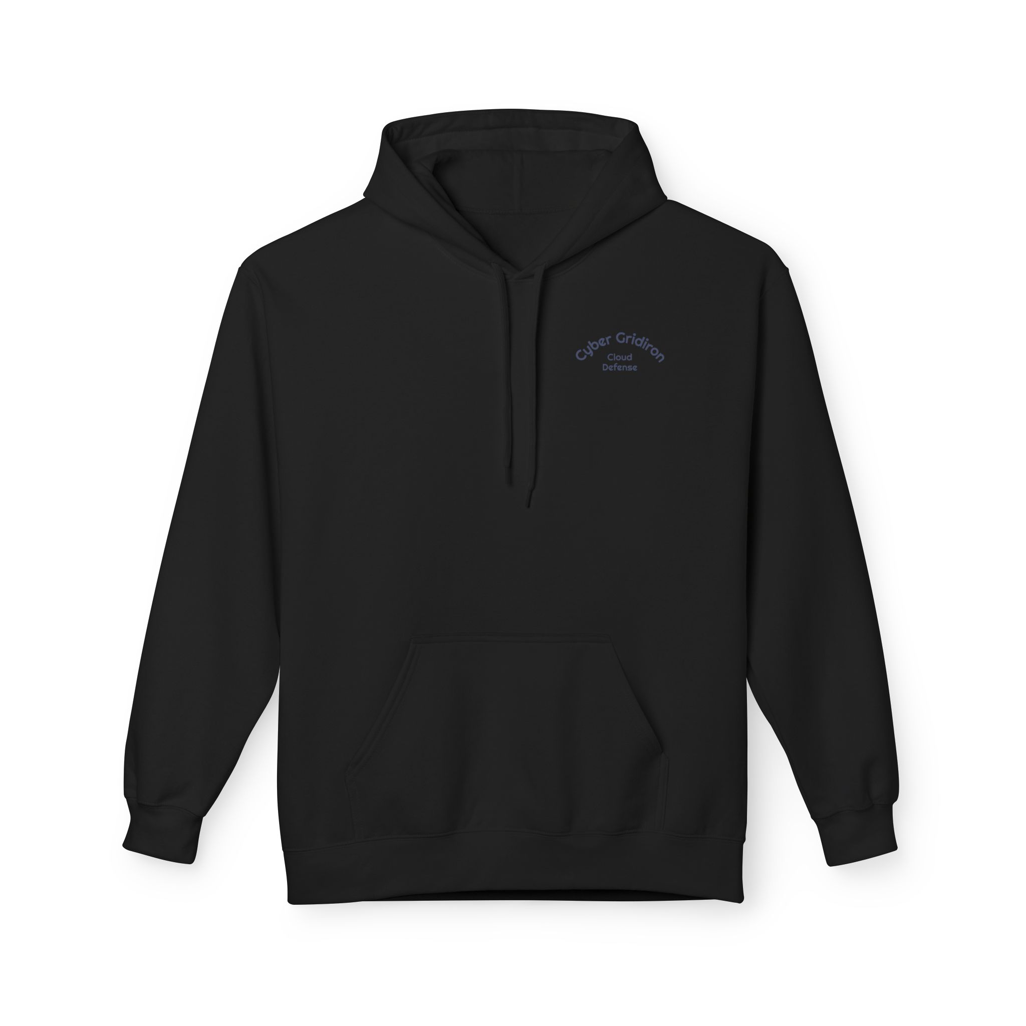 Cyber Gridiron Cloud Defense Softstyle Hoodie | Binary Code Football Streetwear