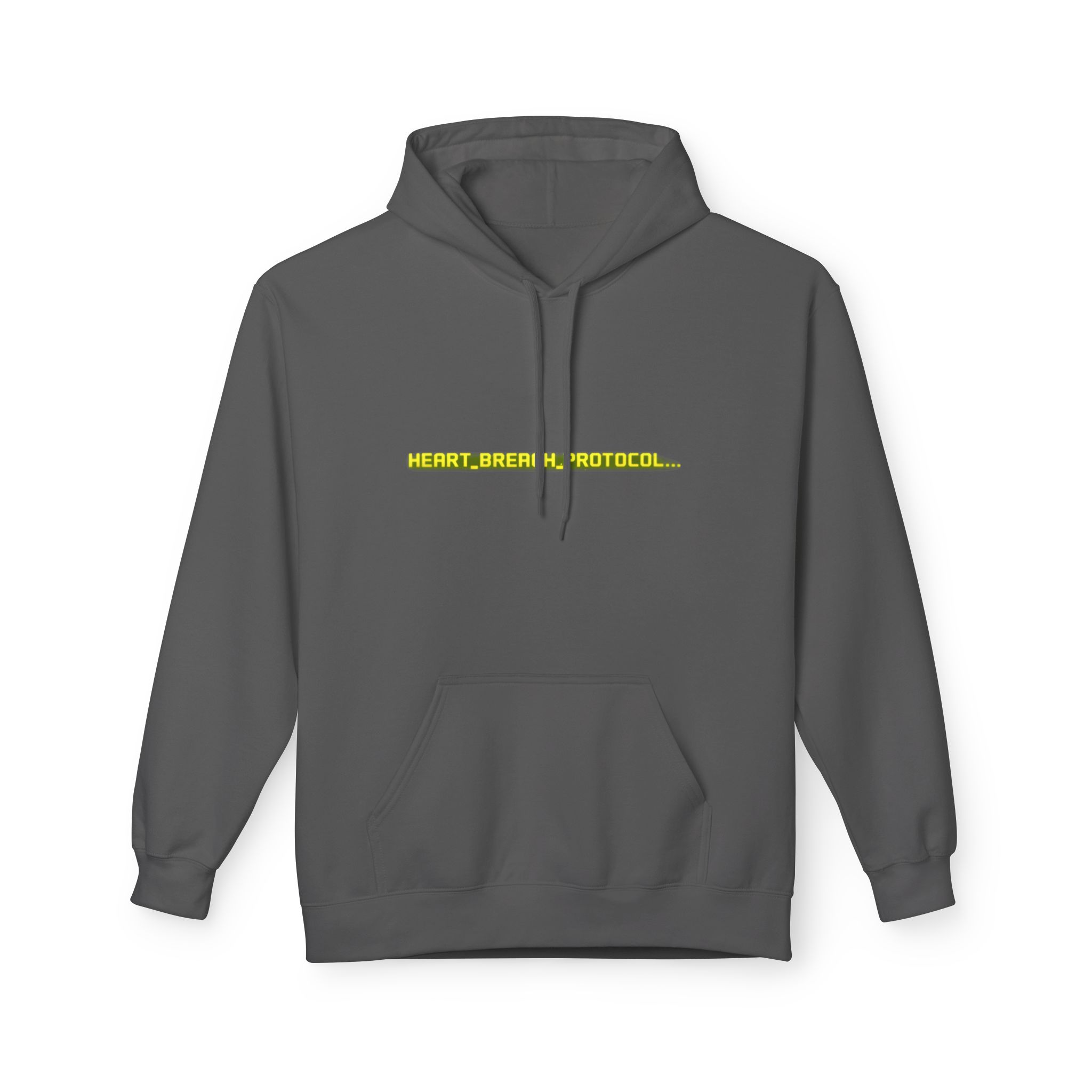 Heart Breach Protocol Cybersecurity Valentine Softstyle Hoodie