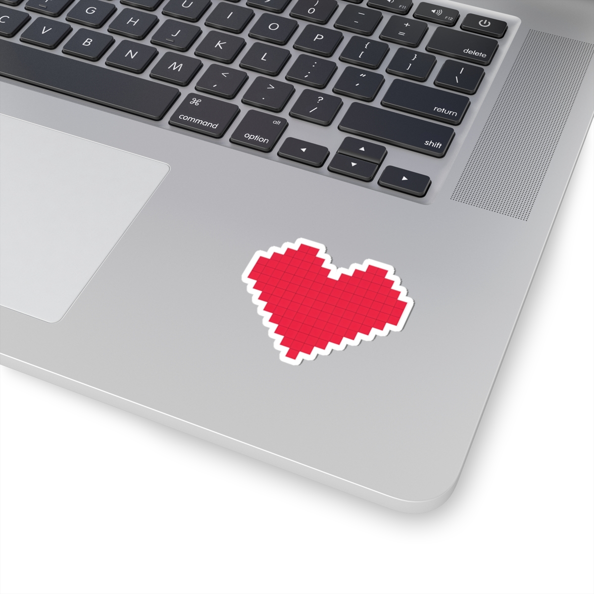 Pixel Heart Love Sticker