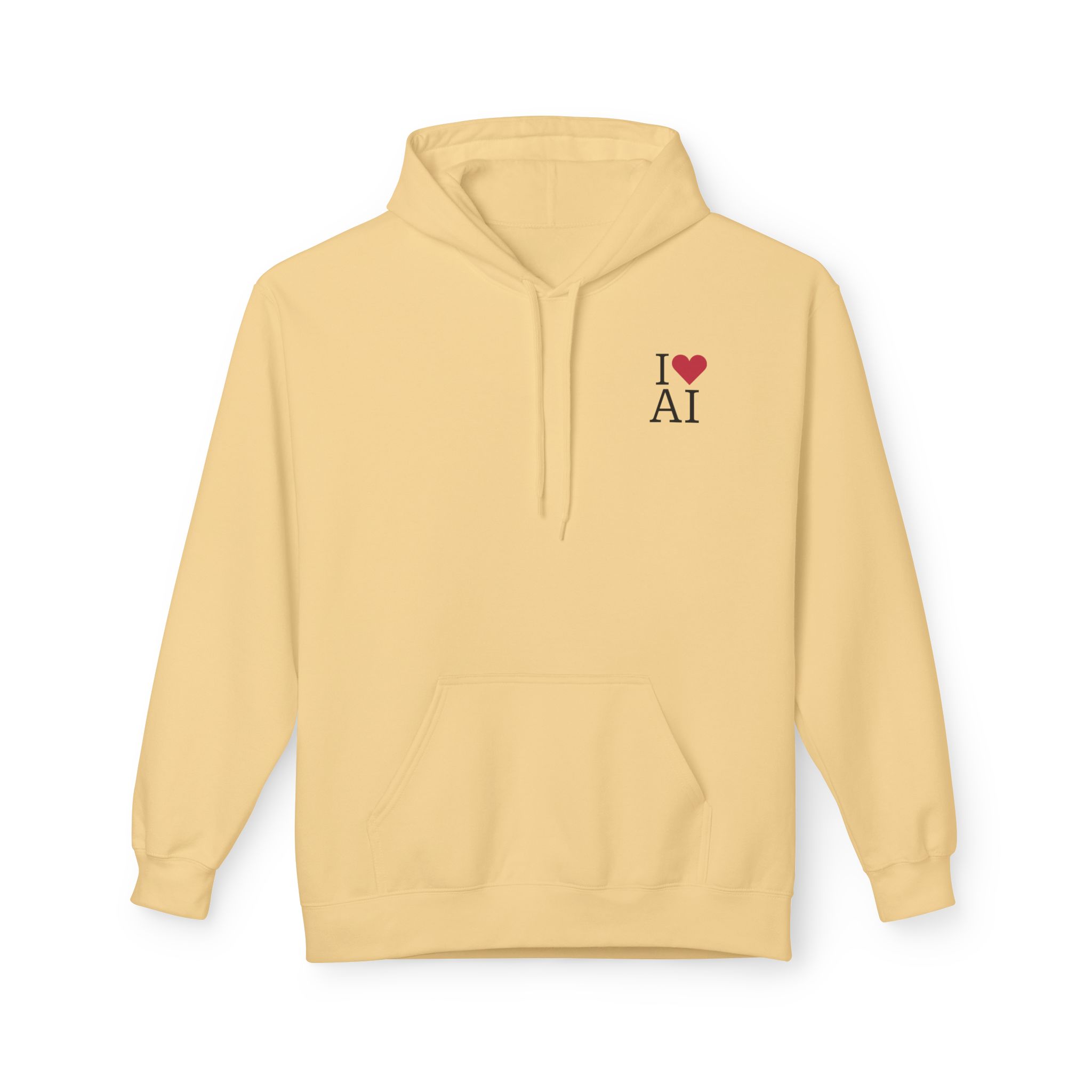 I Love AI Softstyle Hoodie