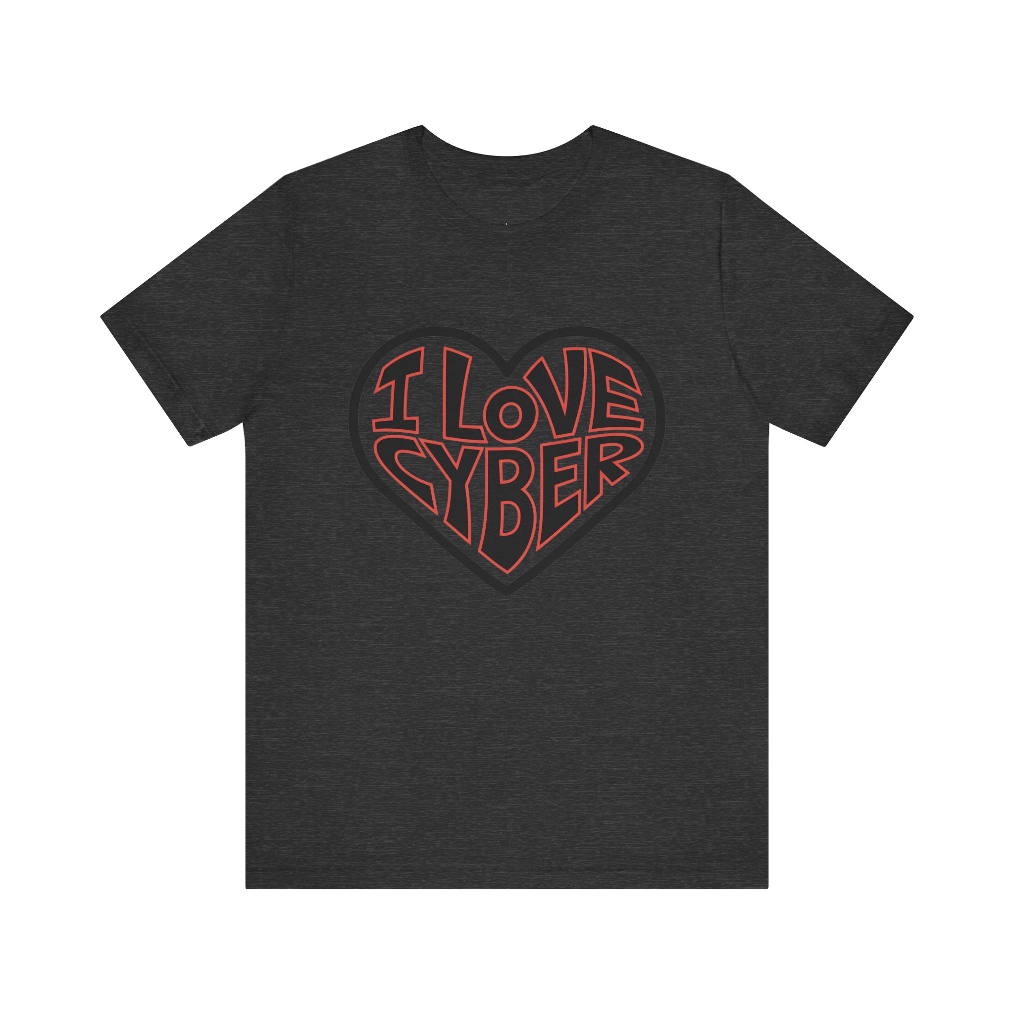 I Love Cyber T-Shirt ilc003