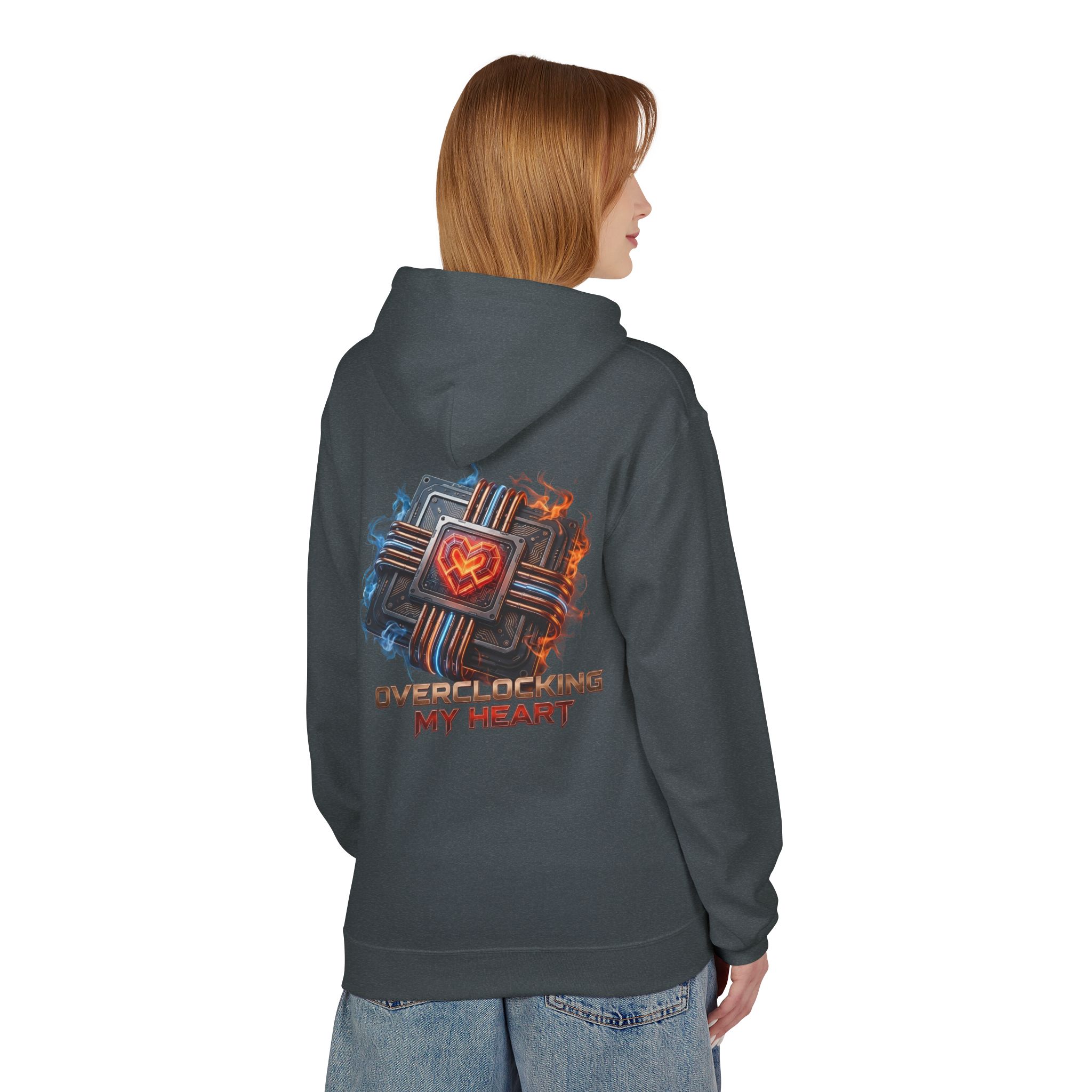 Overclocking My Heart Softstyle Hoodie