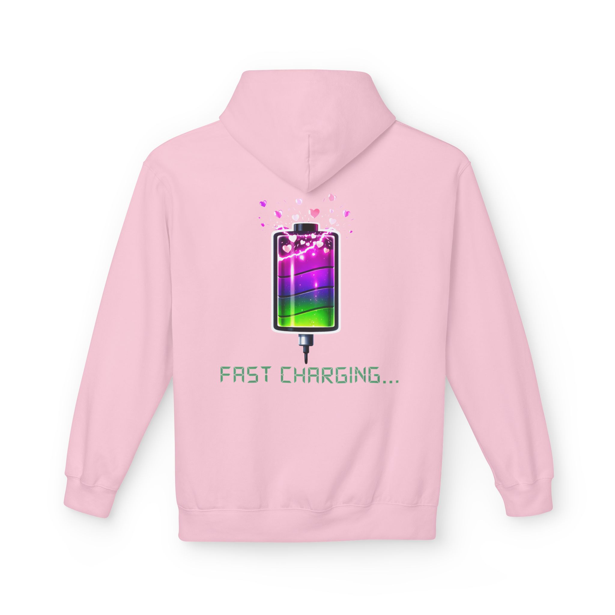 Fast Charging Love Battery Softstyle Hoodie