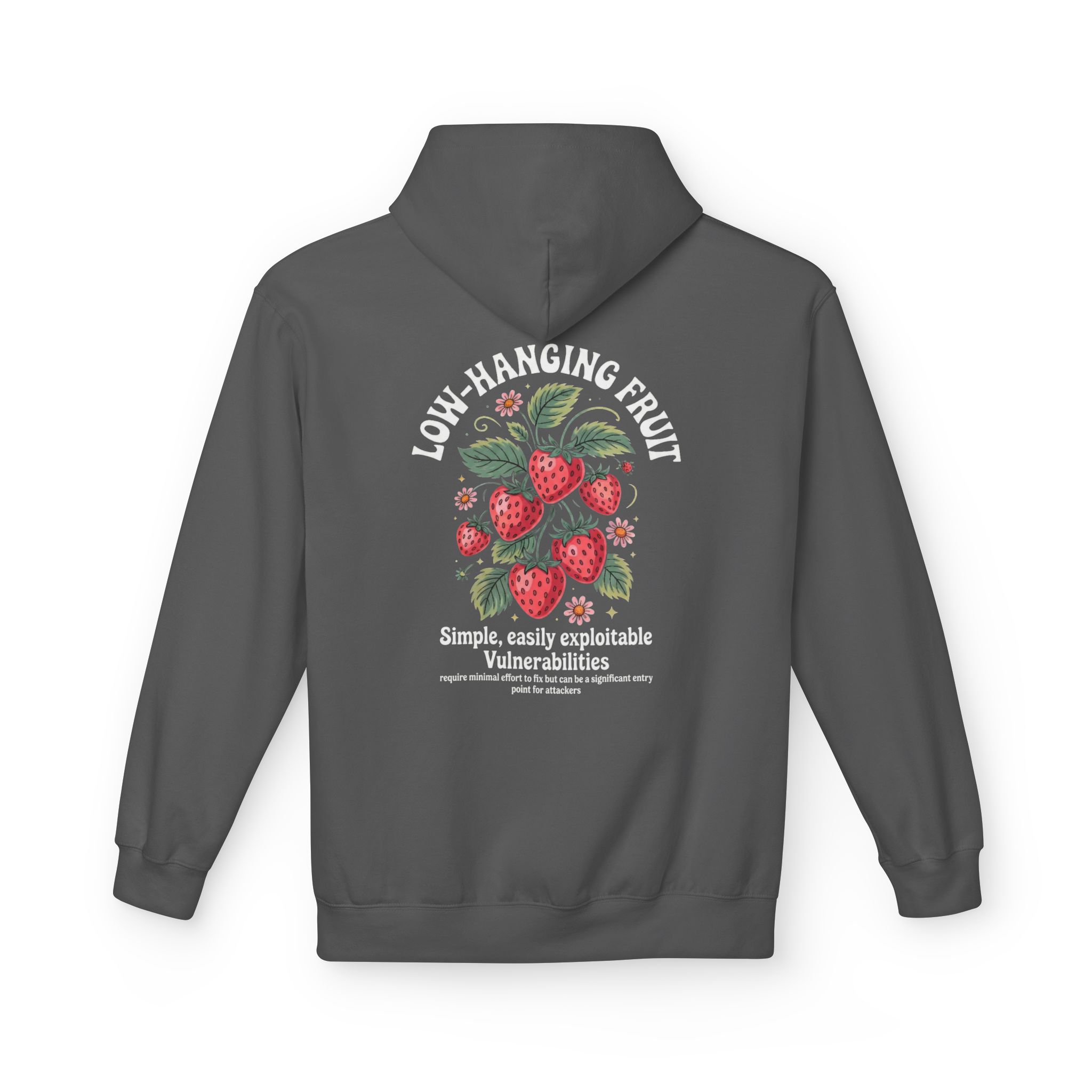 Low Hanging Fruit  – Strawberries- Infosec Softstyle Hoodie