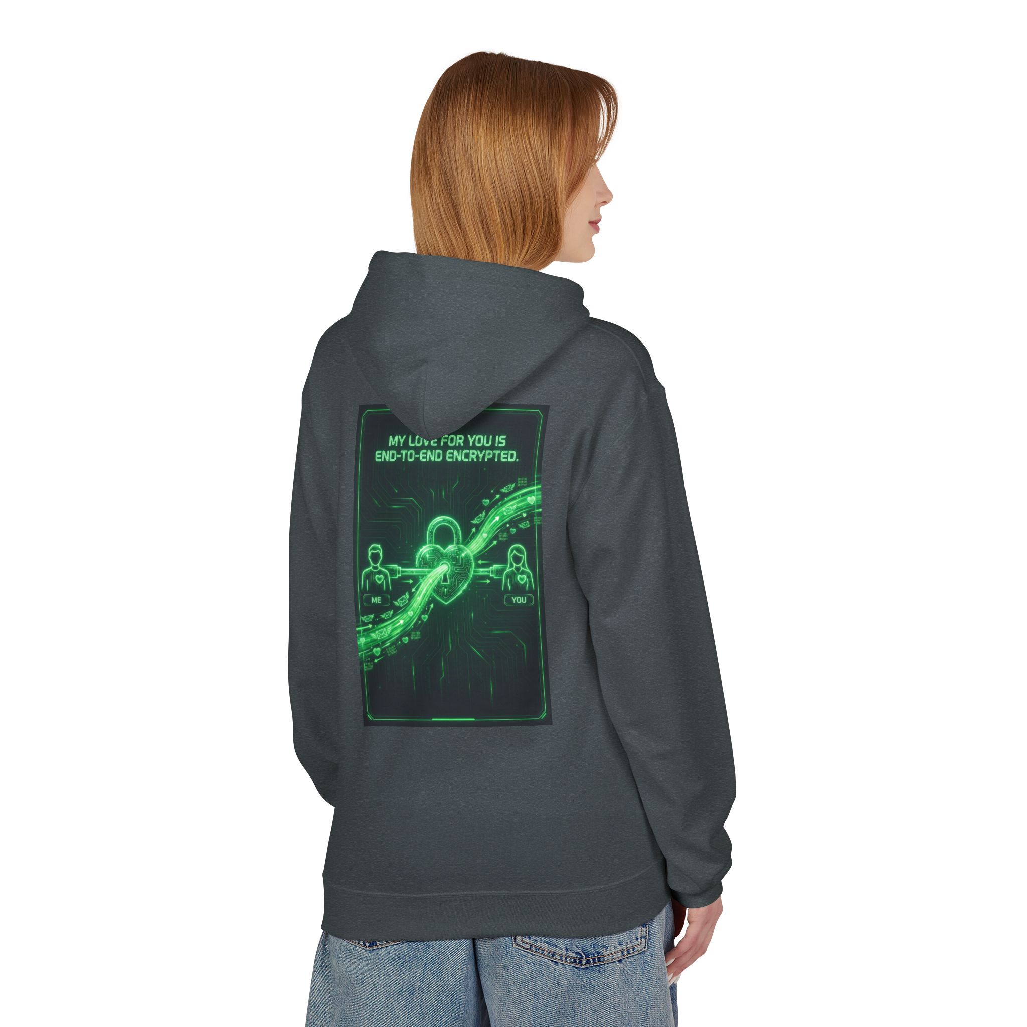 End-to-End Encrypted Love Softstyle Hoodie