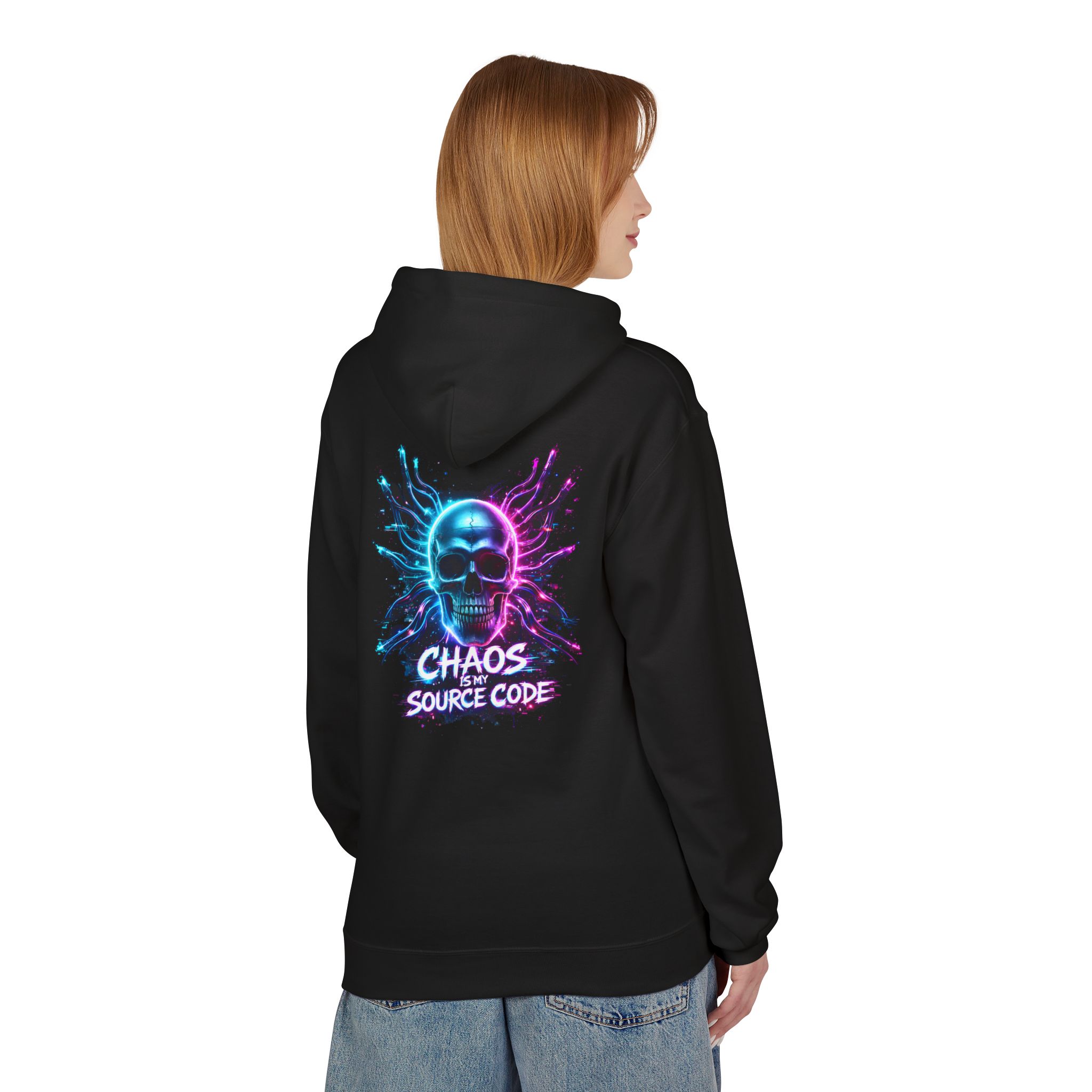 Chaos Source Code Cyberpunk Softstyle Hoodie