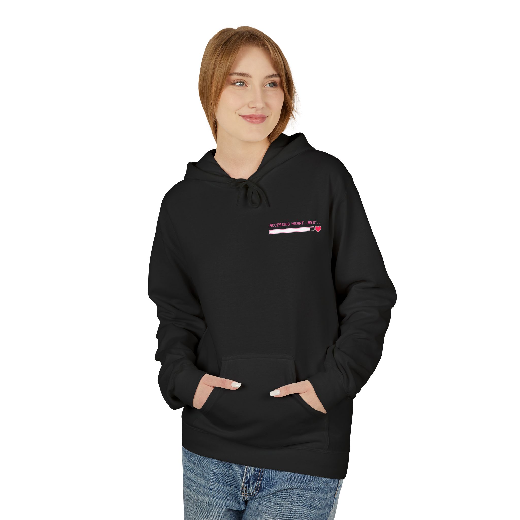 Hacking My Way Into Your Heart Softstyle Hoodie
