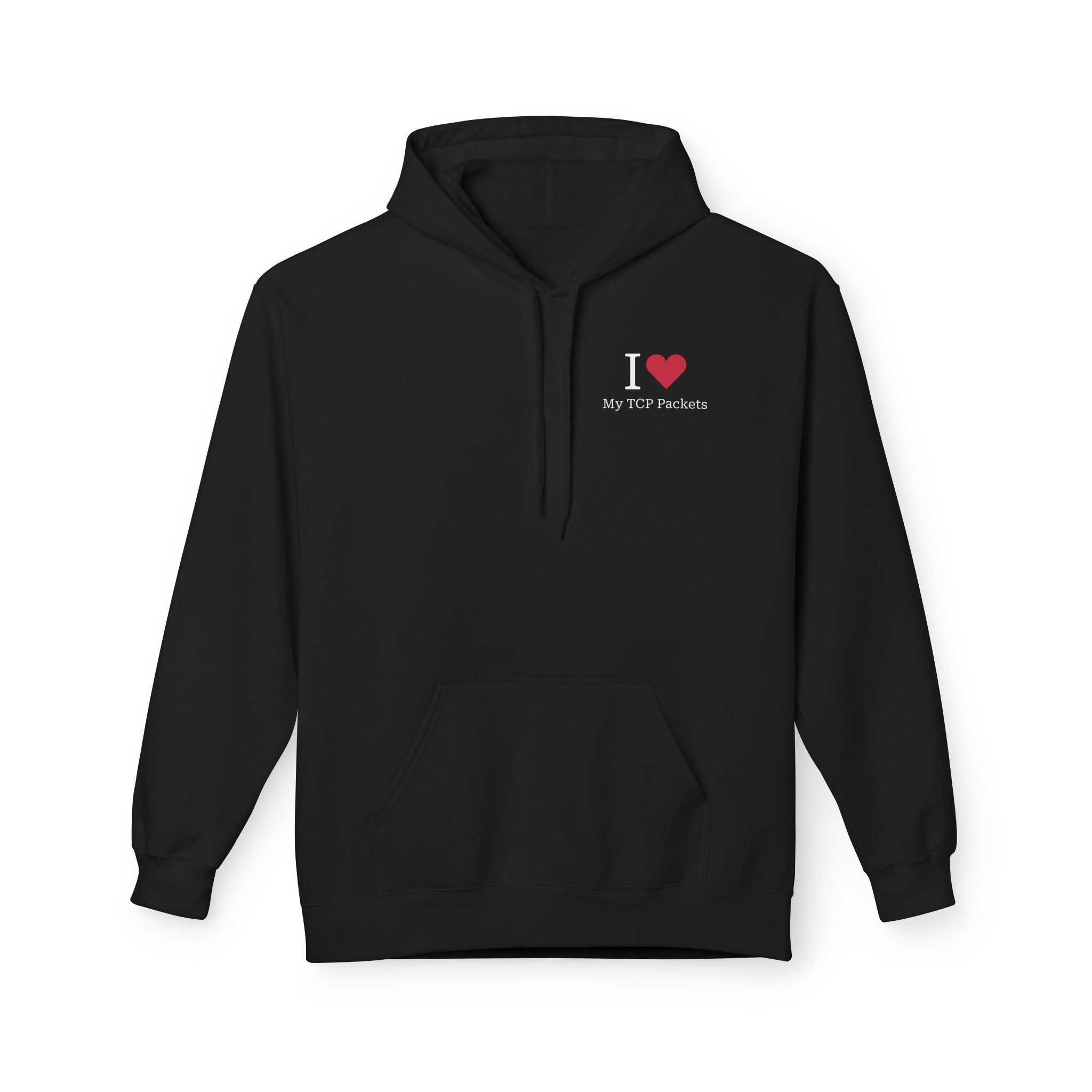 I Love My TCP Packets Softstyle Hoodie