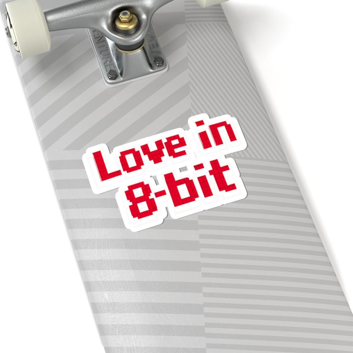 Valentine Love in 8-Bit Sticker
