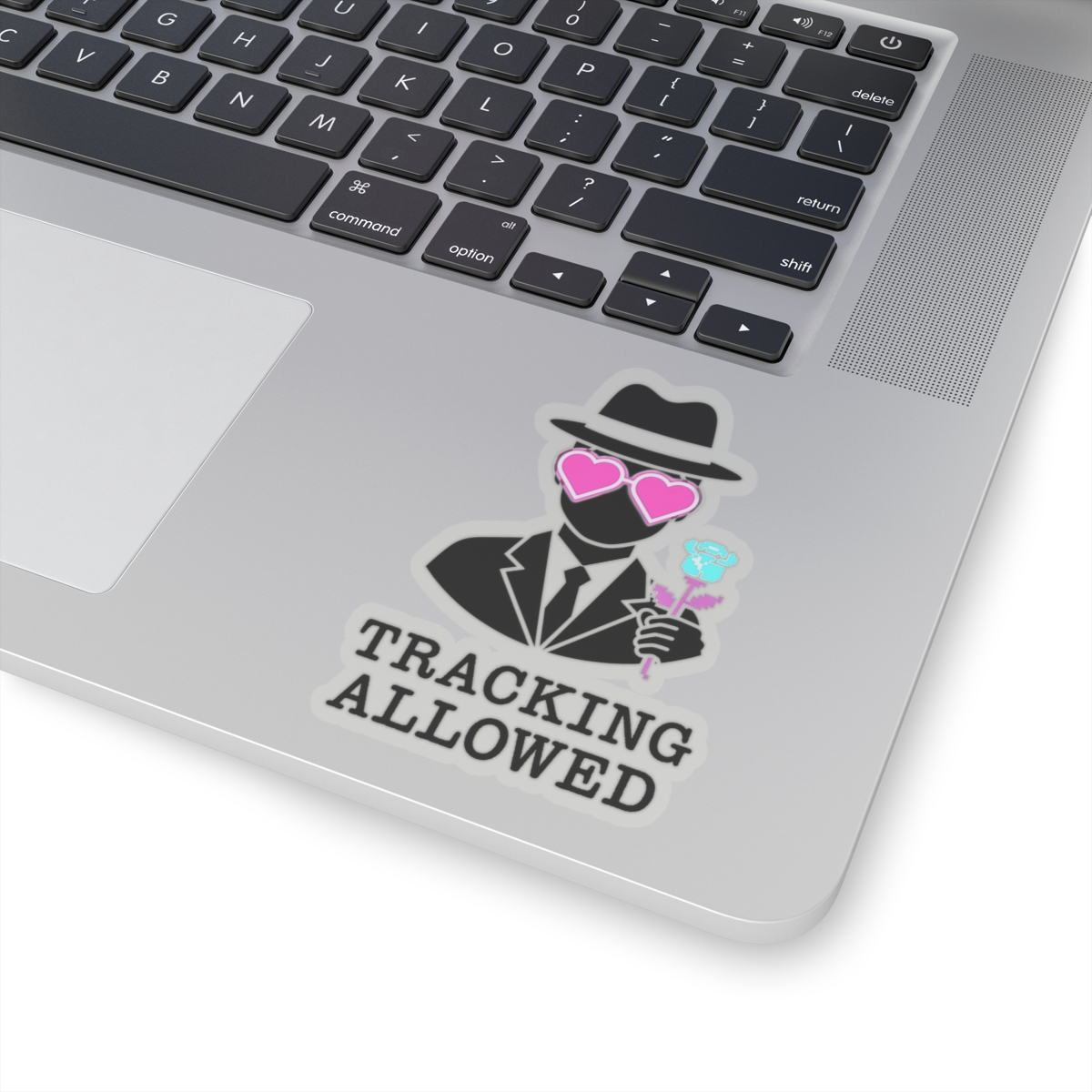 Tracking Allowed Love Sticker