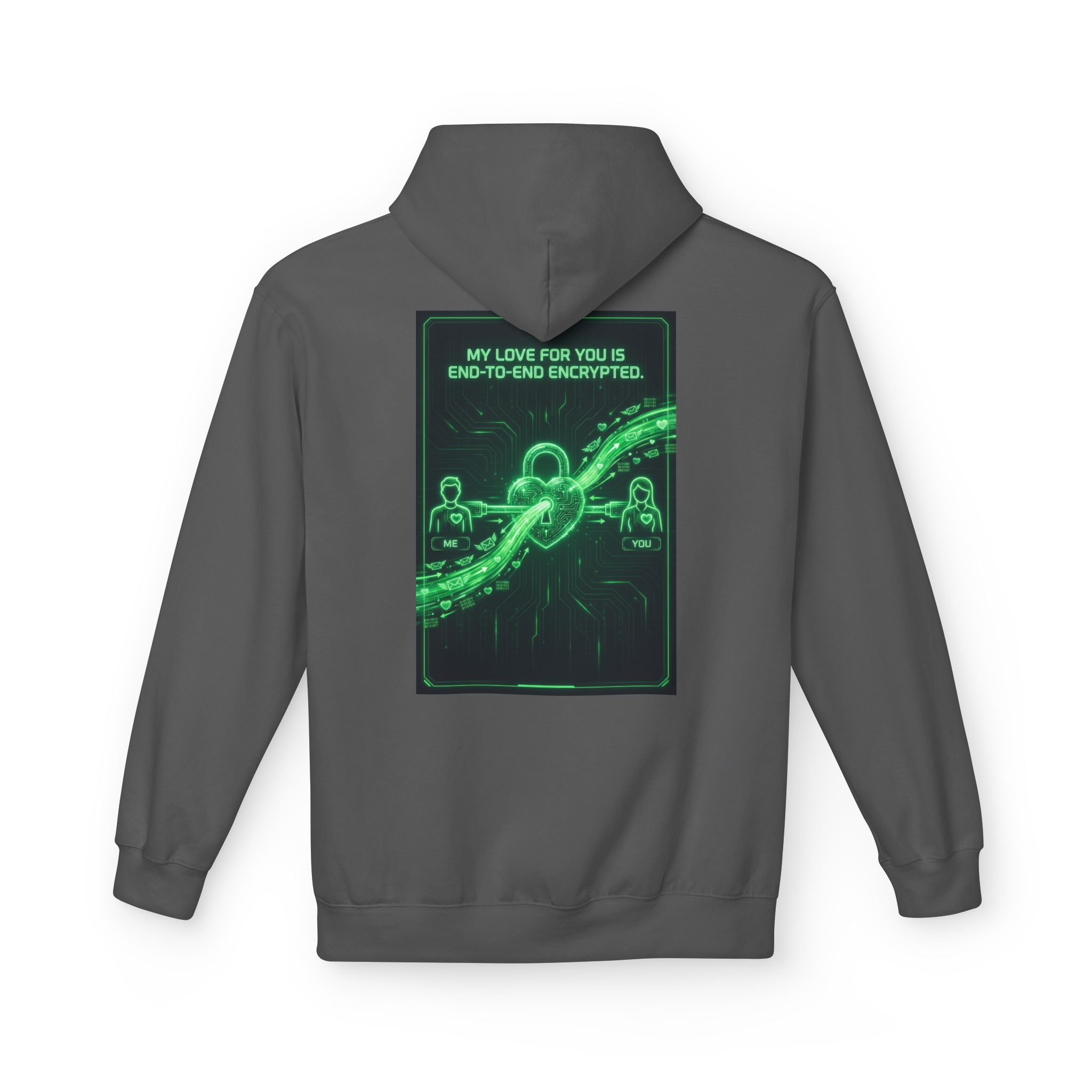 End-to-End Encrypted Love Softstyle Hoodie