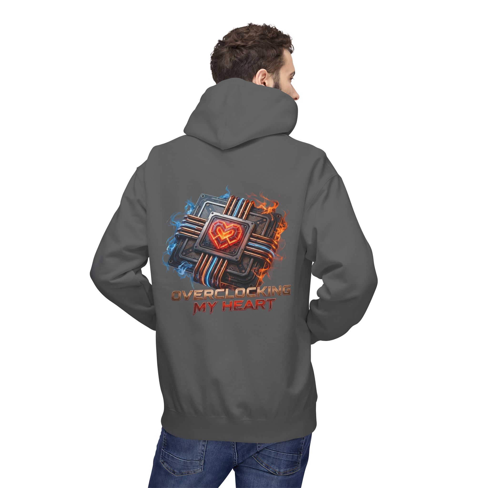 Overclocking My Heart Softstyle Hoodie