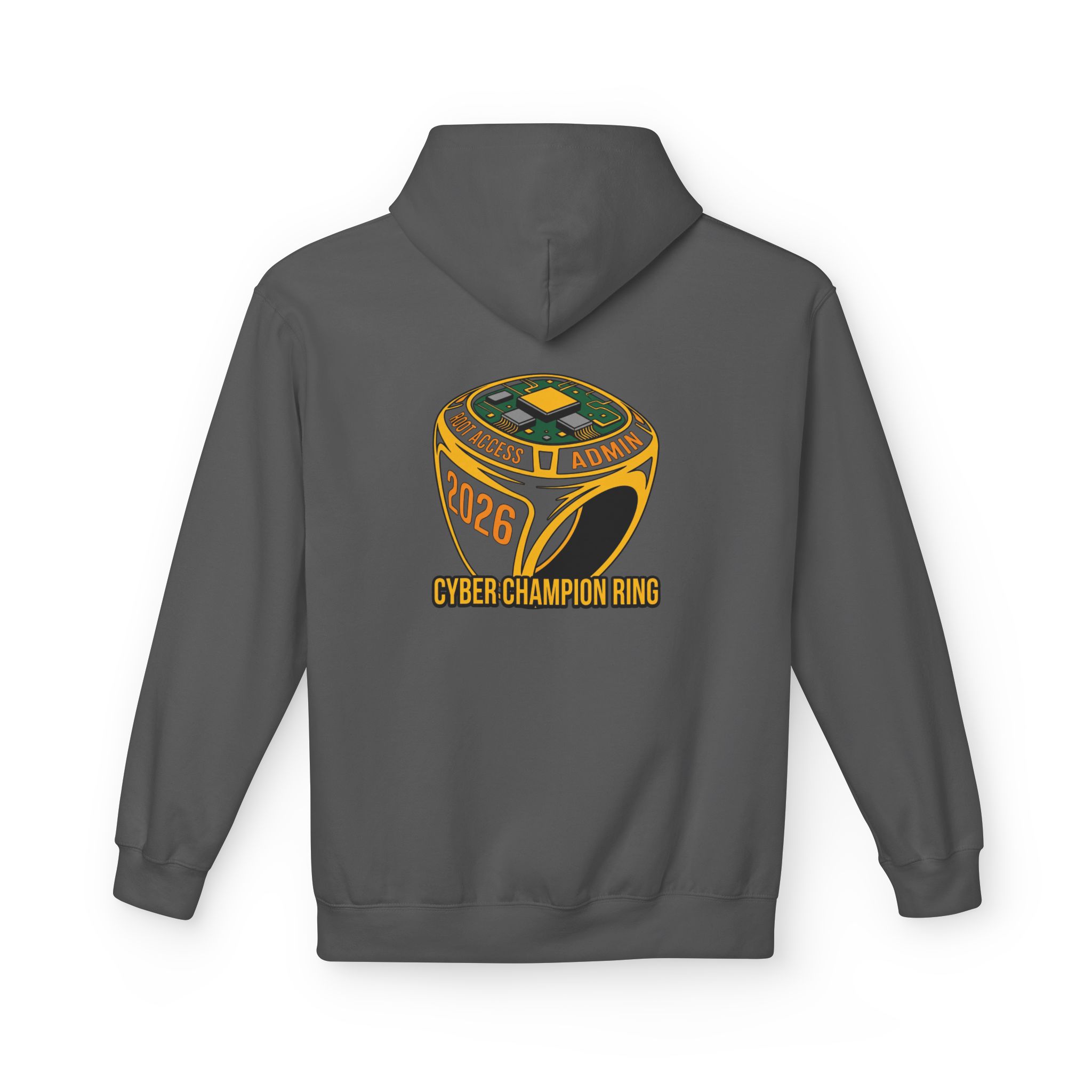 Cyber Champion Ring Softstyle Hoodie