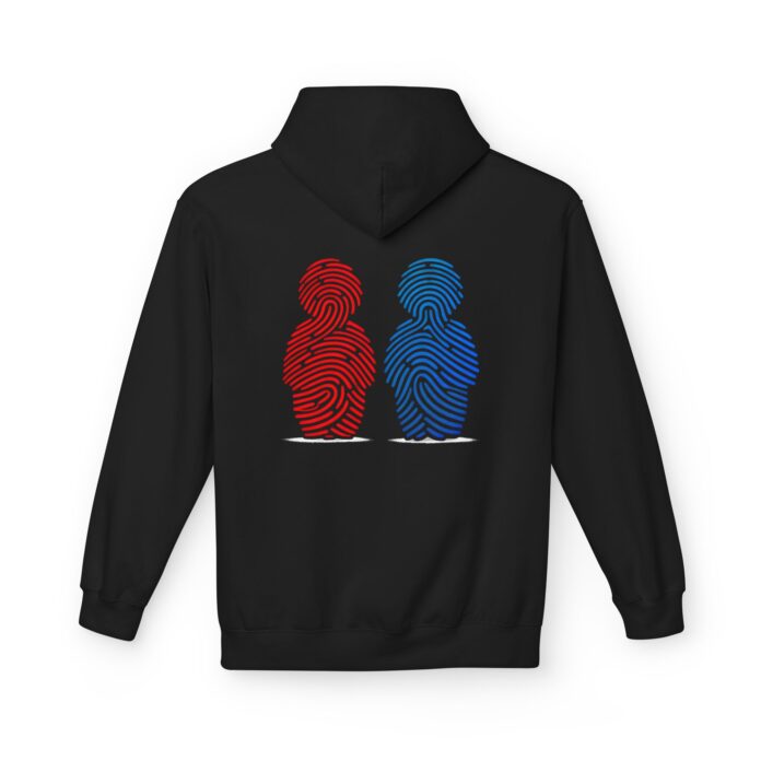 Cybersecurity Couples Fingerprint Softstyle Hoodie