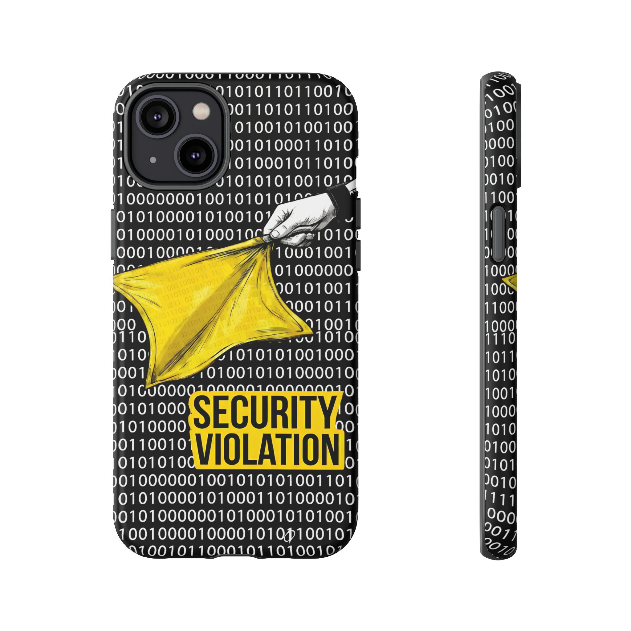 Security Violation Phone Case – Cybersecurity Meets American Football Game Day