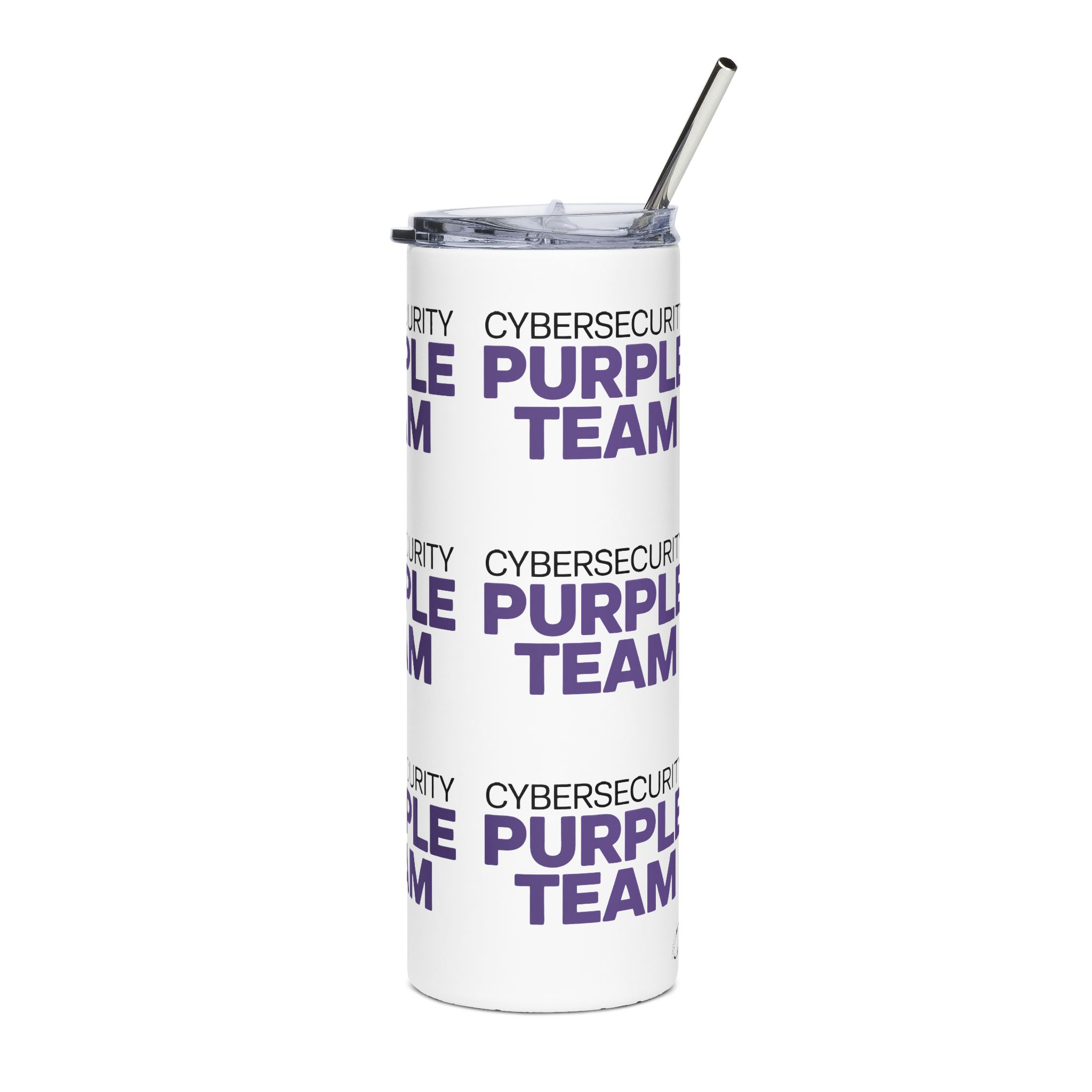 Cybersecurity Purple Team Stainless Tumbler