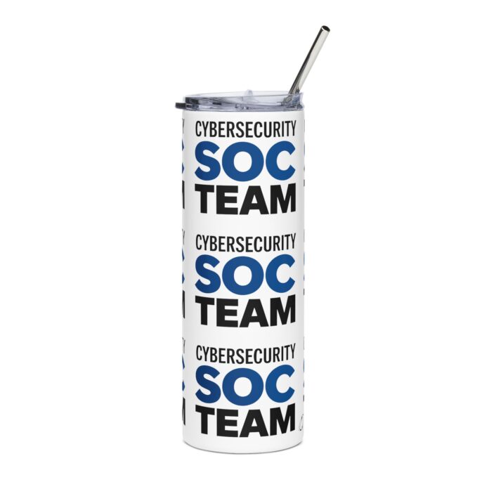 Cybersecurity SOC Team Stainless Tumbler