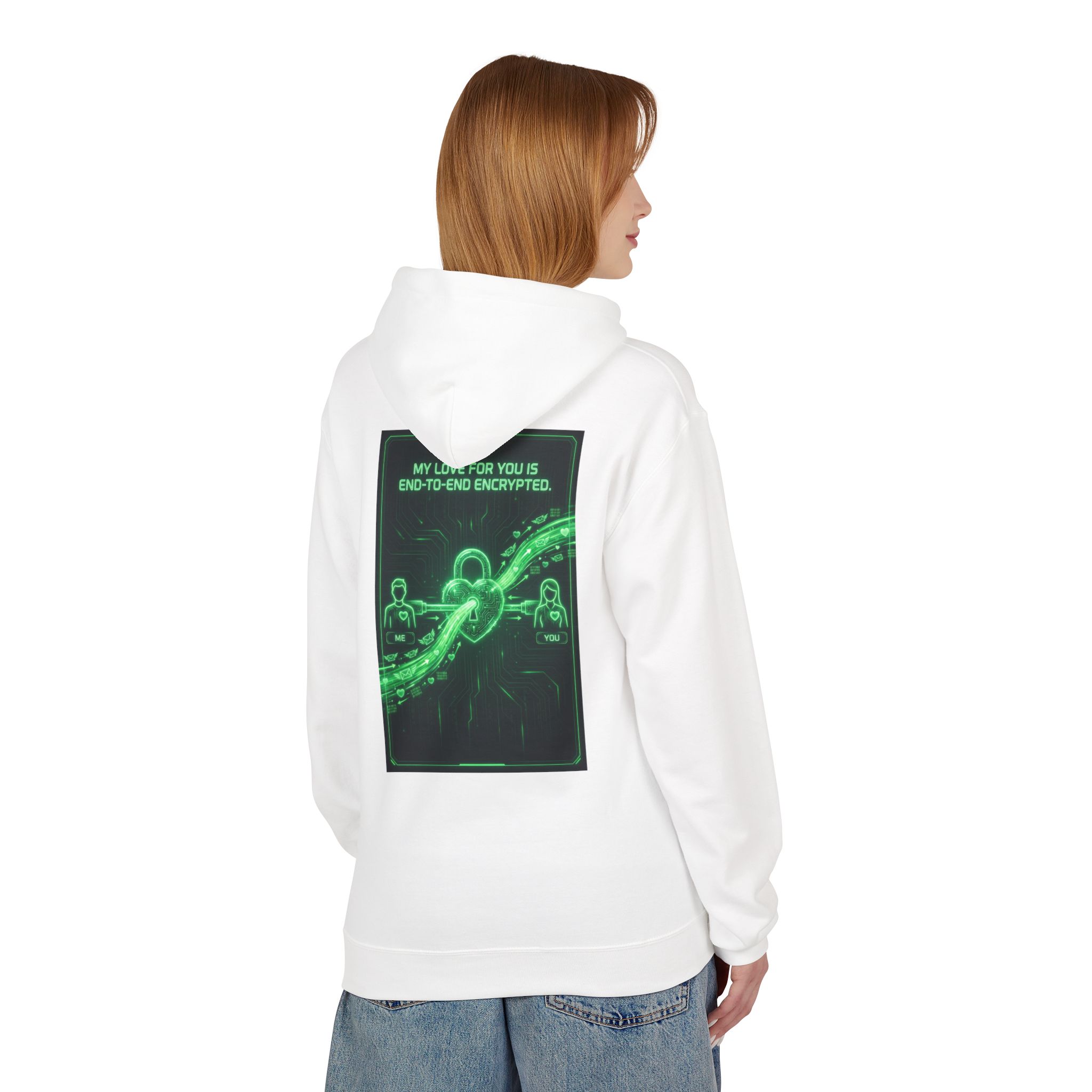 End-to-End Encrypted Love Softstyle Hoodie