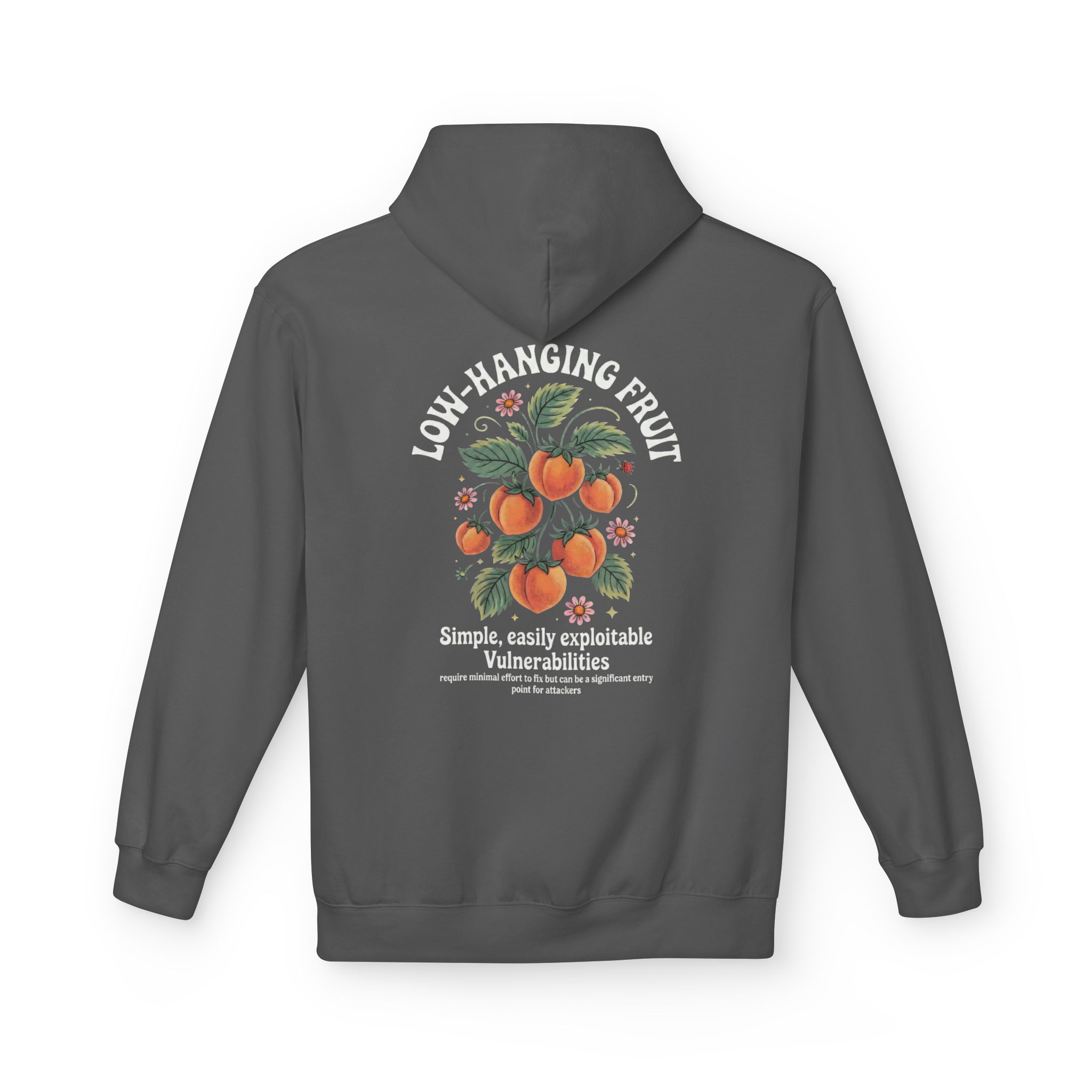 Low Hanging Fruit  – Peaches – Infosec Softstyle Hoodie