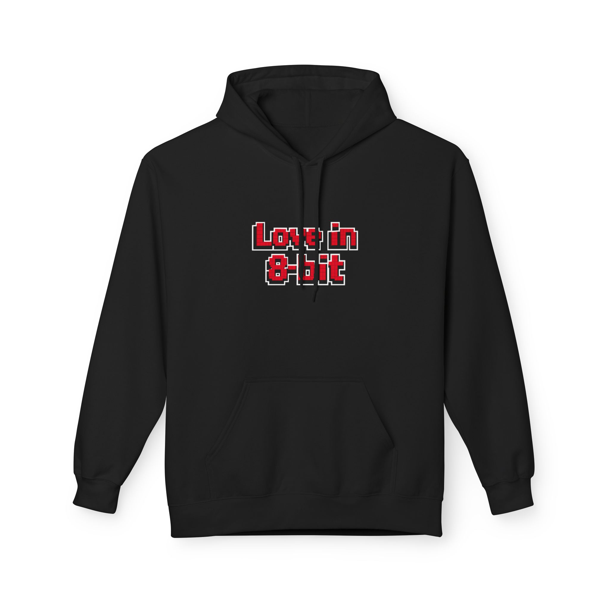 Love in 8-Bit Cybersecurity Softstyle Hoodie