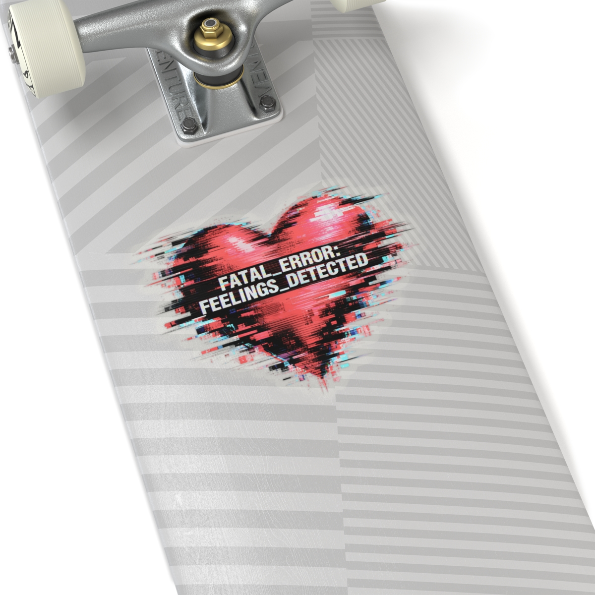 Glitch Heart Sticker