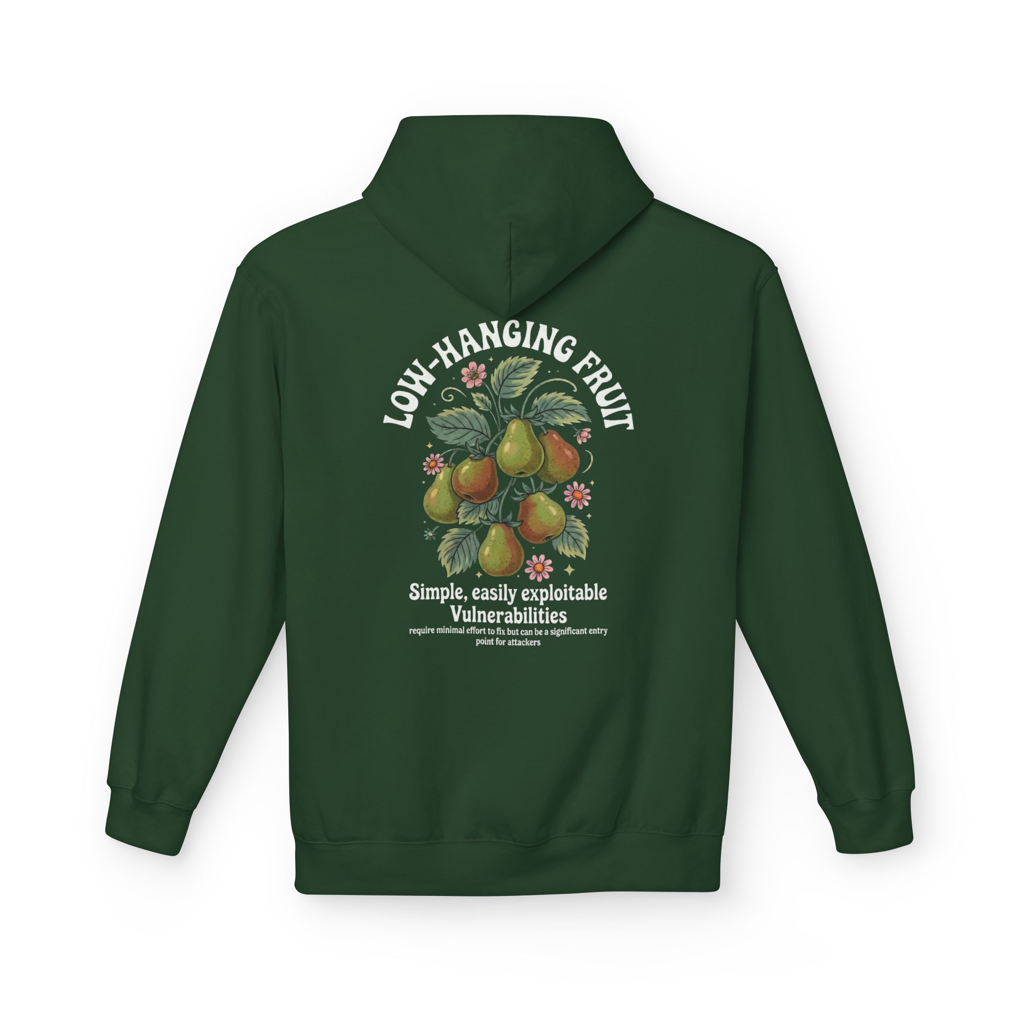 Low Hanging Fruit  – Pears – Infosec Softstyle Hoodie