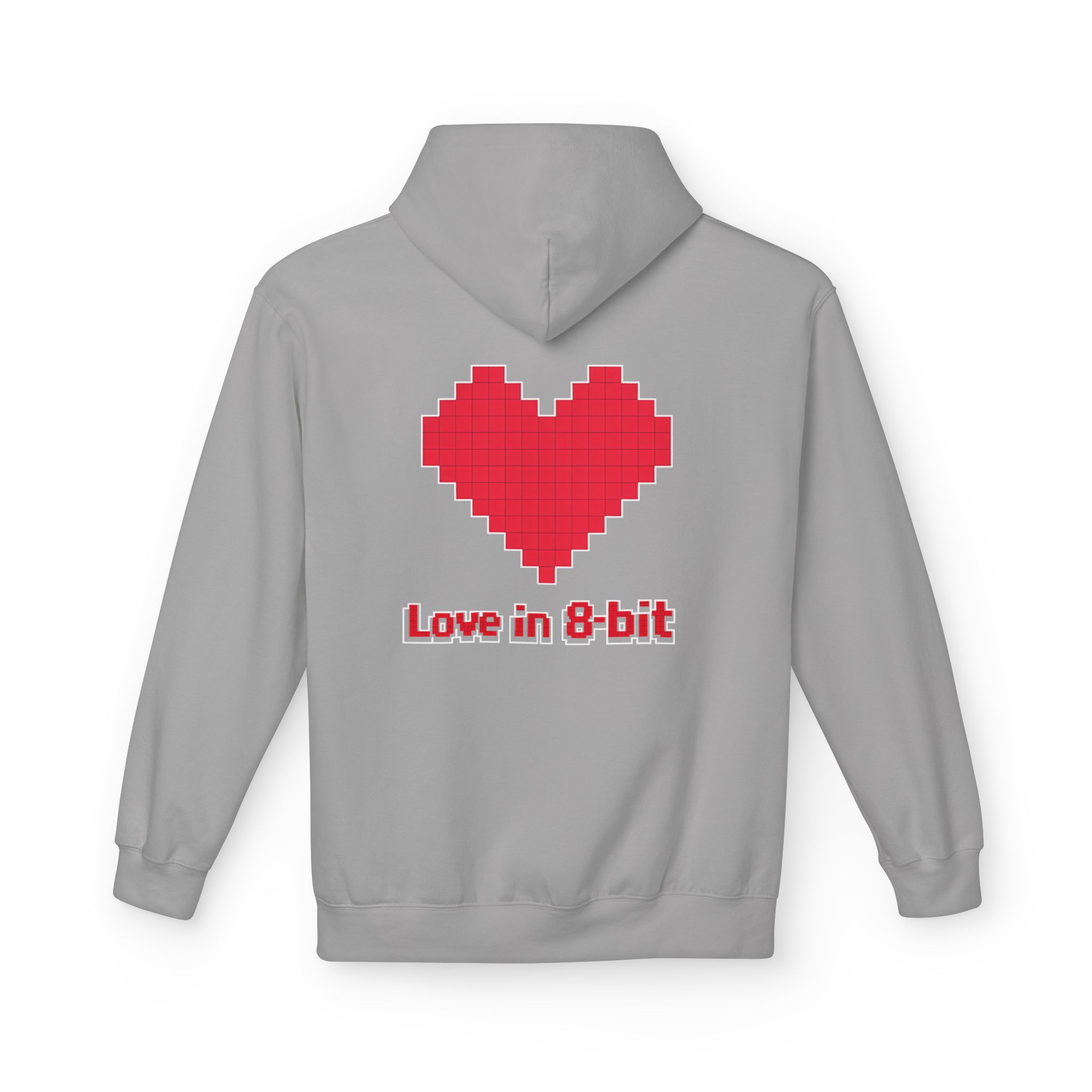 Love in 8-Bit Cybersecurity Softstyle Hoodie